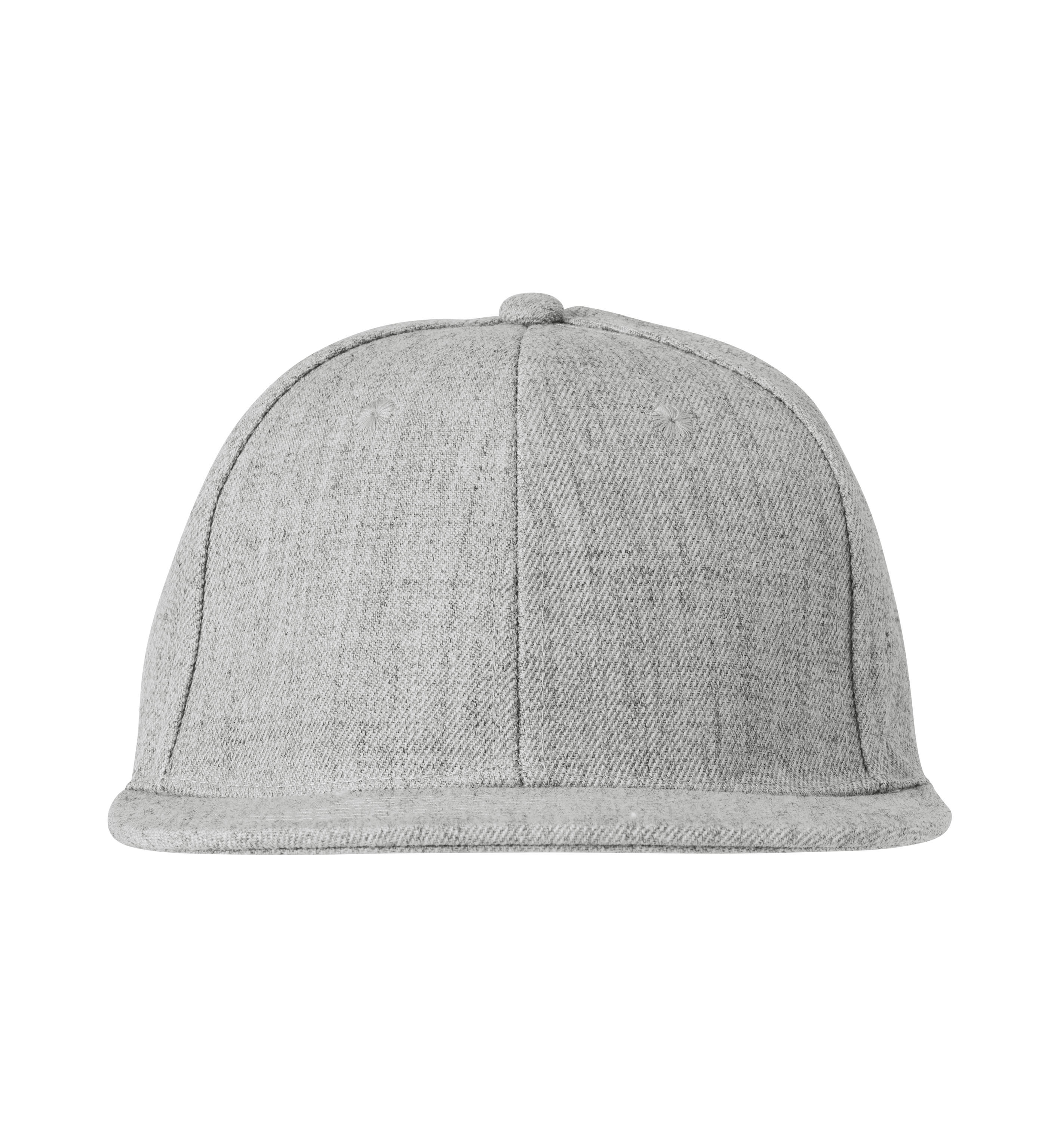 Wool cap | flat brim