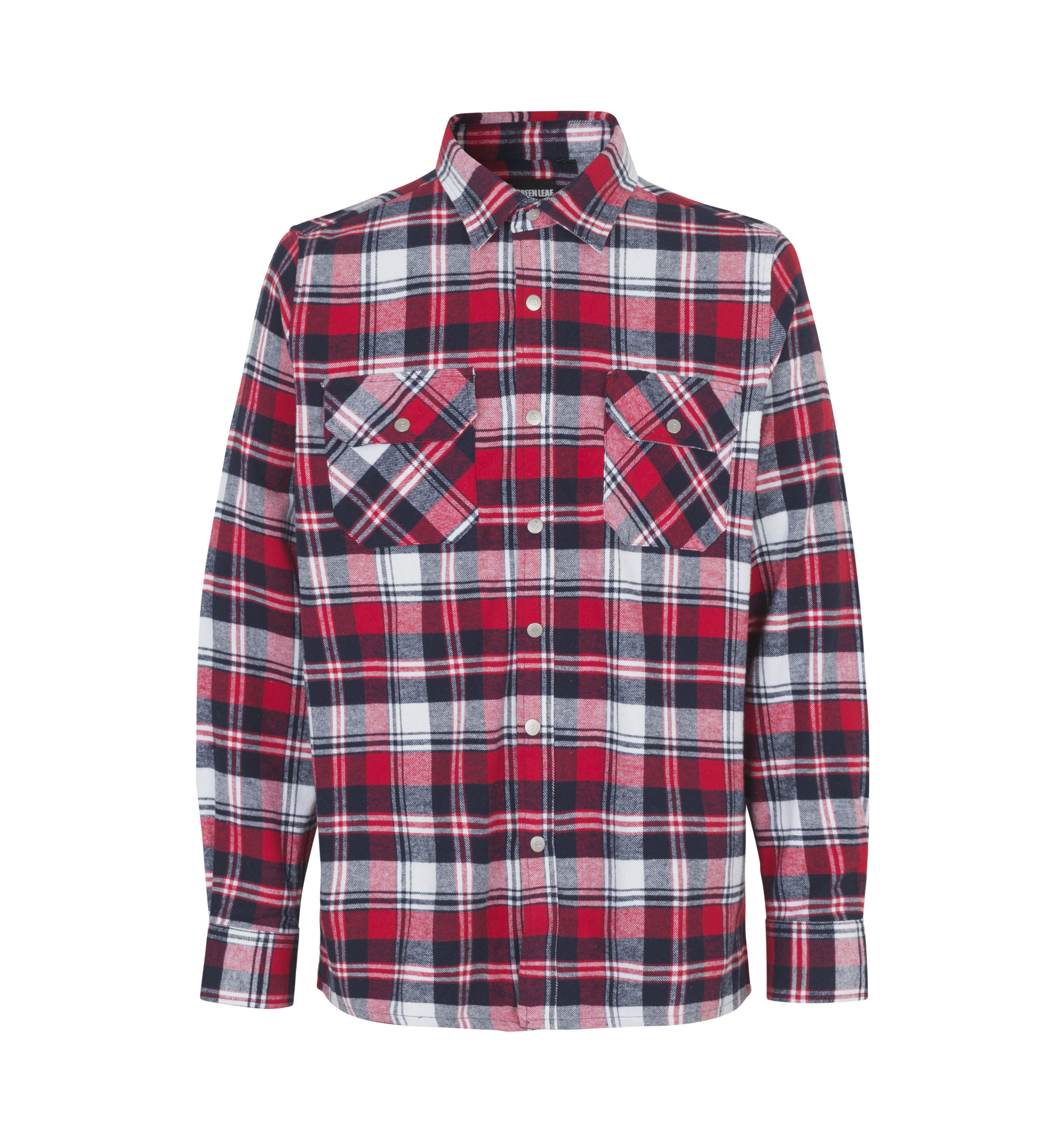 Green Leaf Shirt | press studs