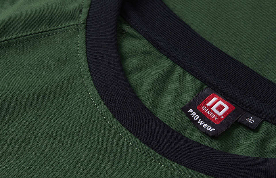 T-shirt PRO Wear | kontrast — Bottle green — miniatura 4