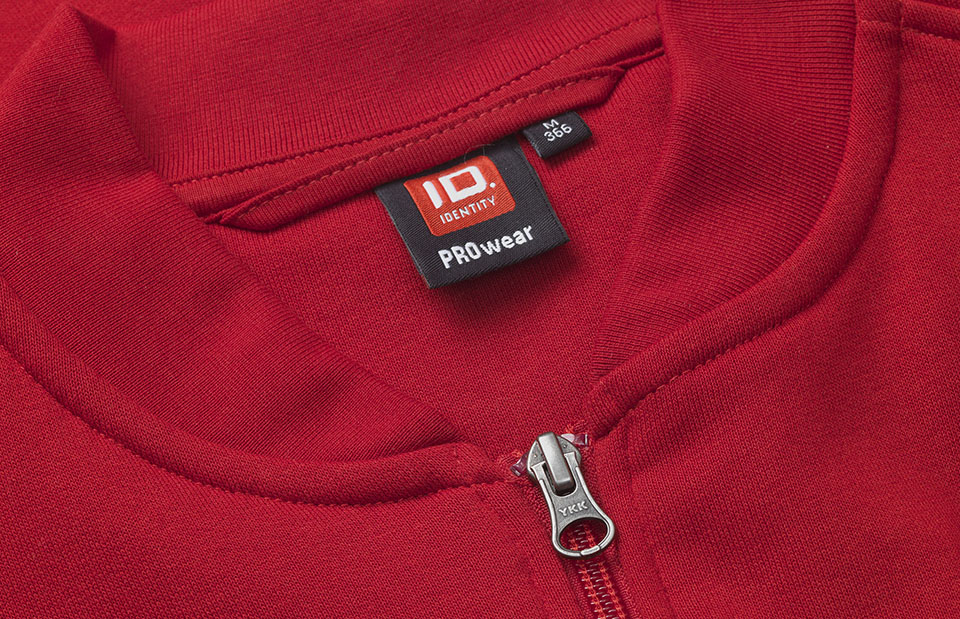 Rozpinana bluza PRO Wear — Red — miniatura 4
