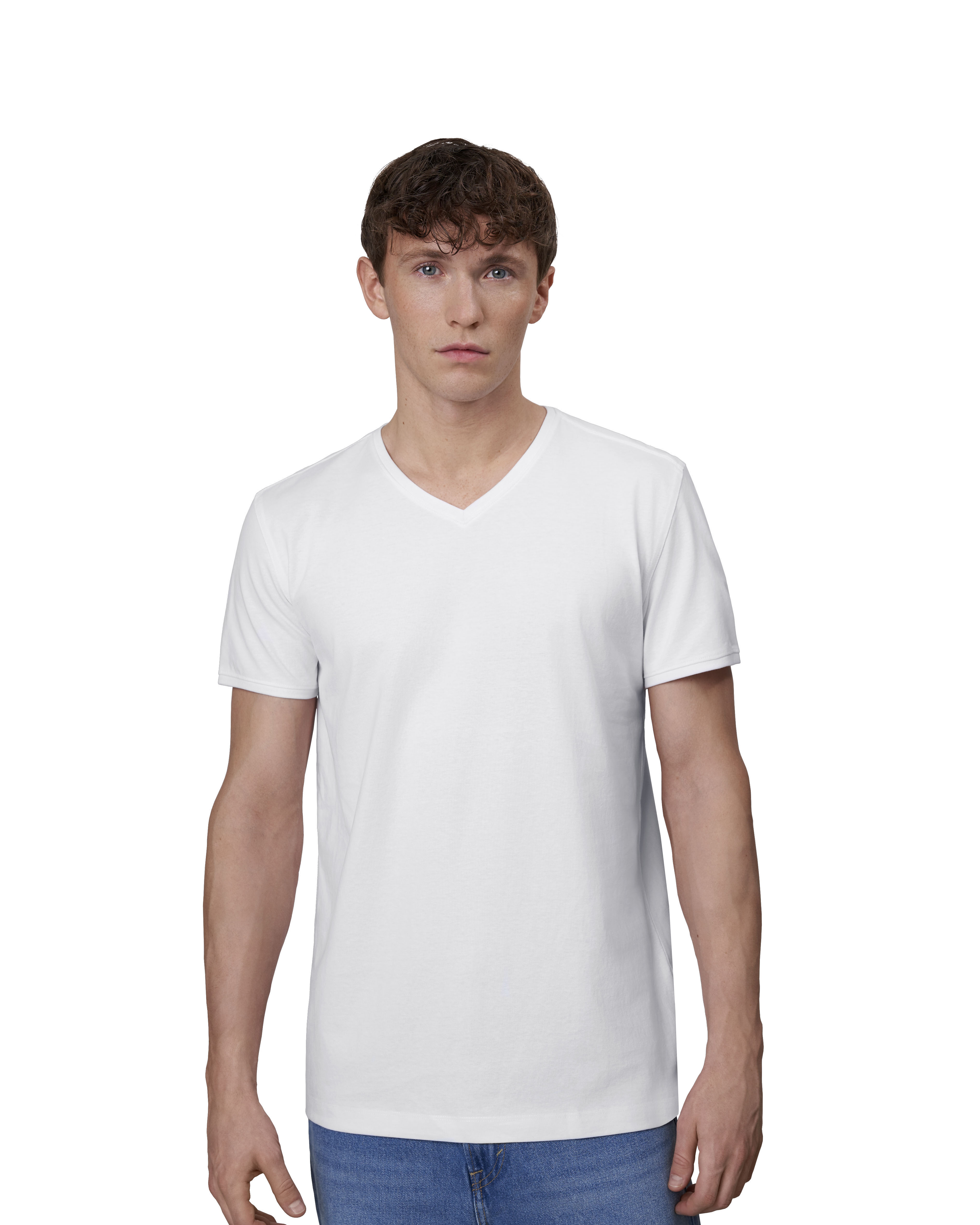 T-shirt PRO Wear CARE | v-neck — White — miniatura 5