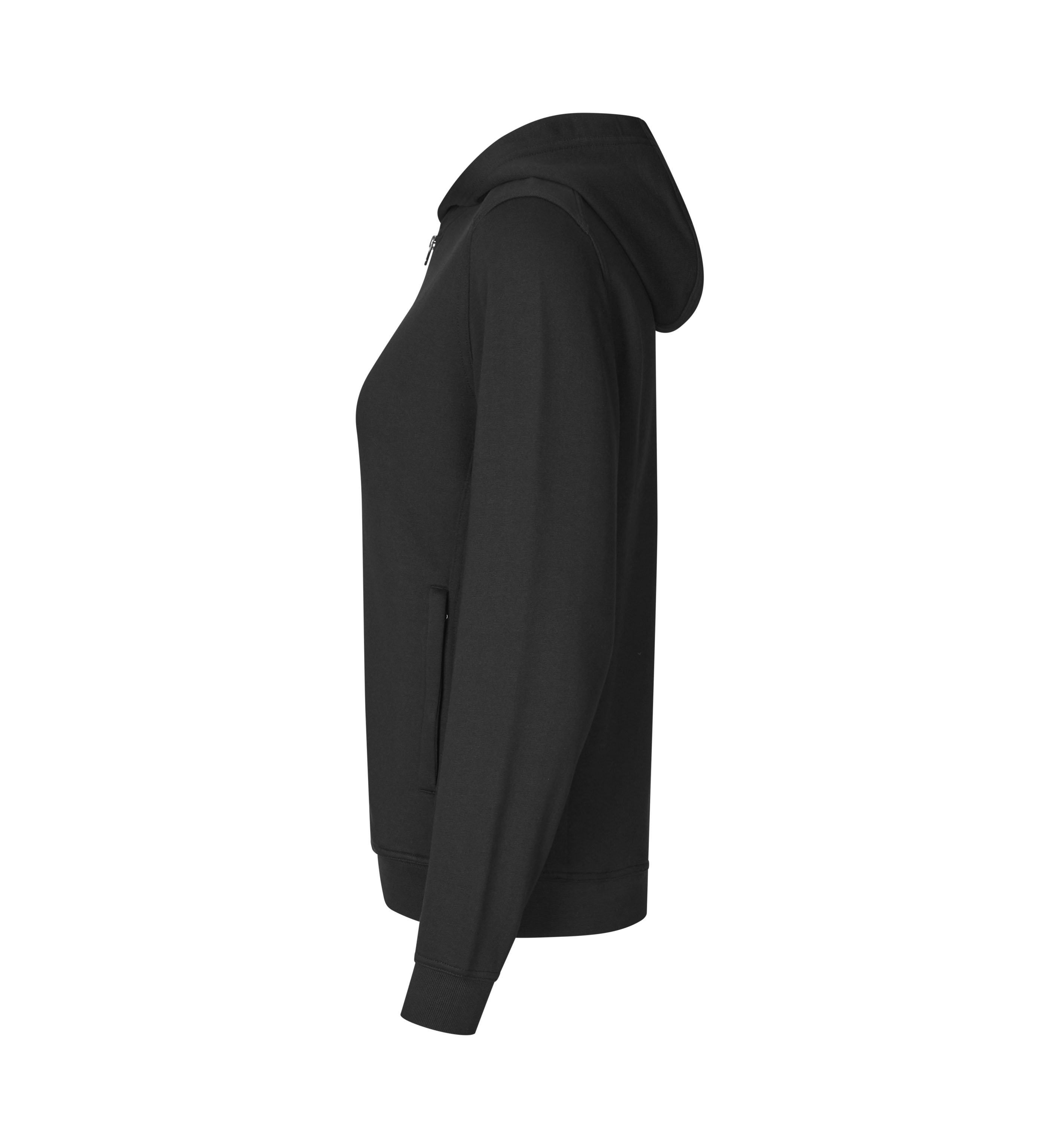 Bluza z kapturem PRO Wear CARE | zip | damska — Black — miniatura 3