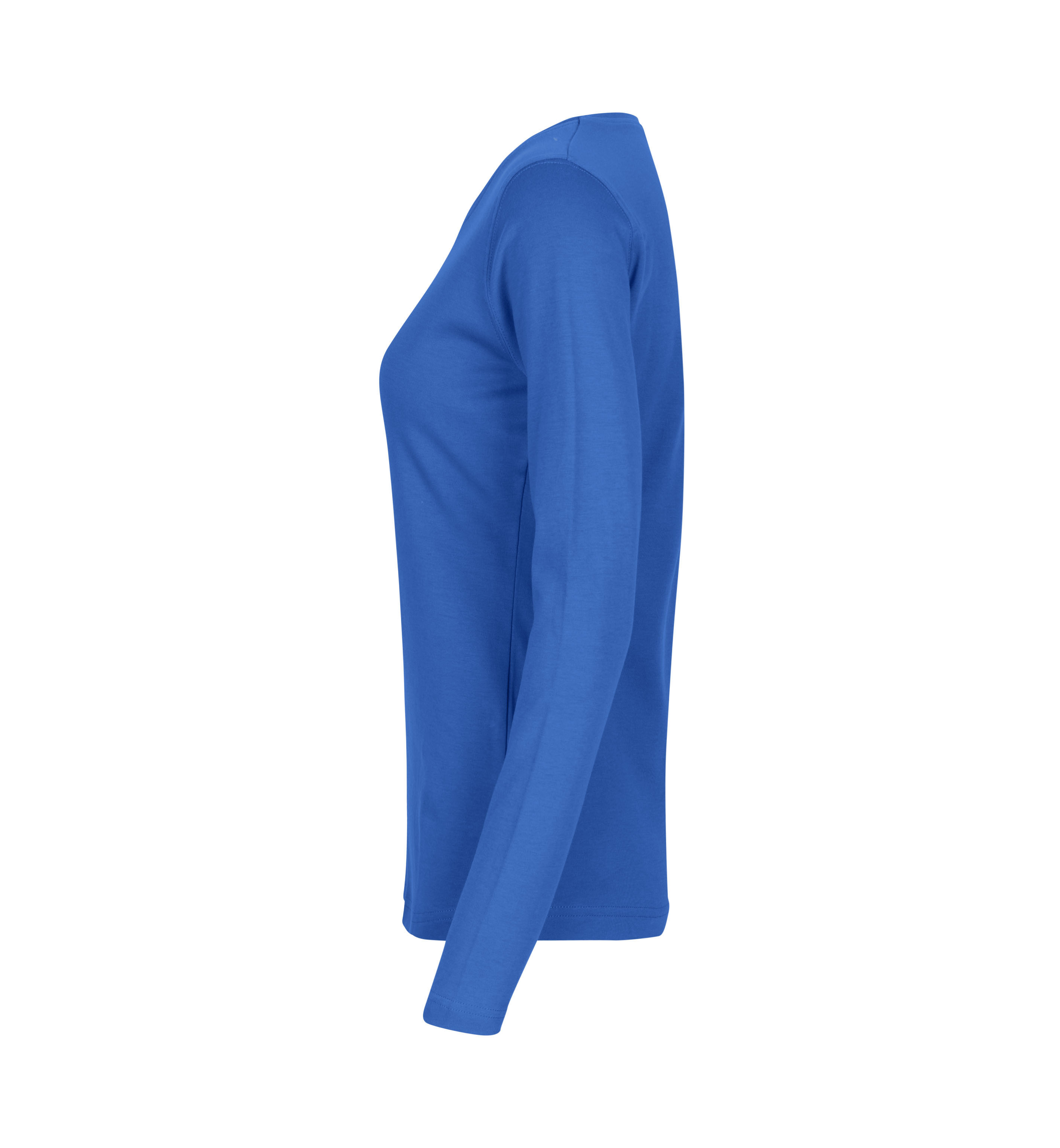 T-shirt Interlock | długi rękaw | damski — Azure — miniatura 3