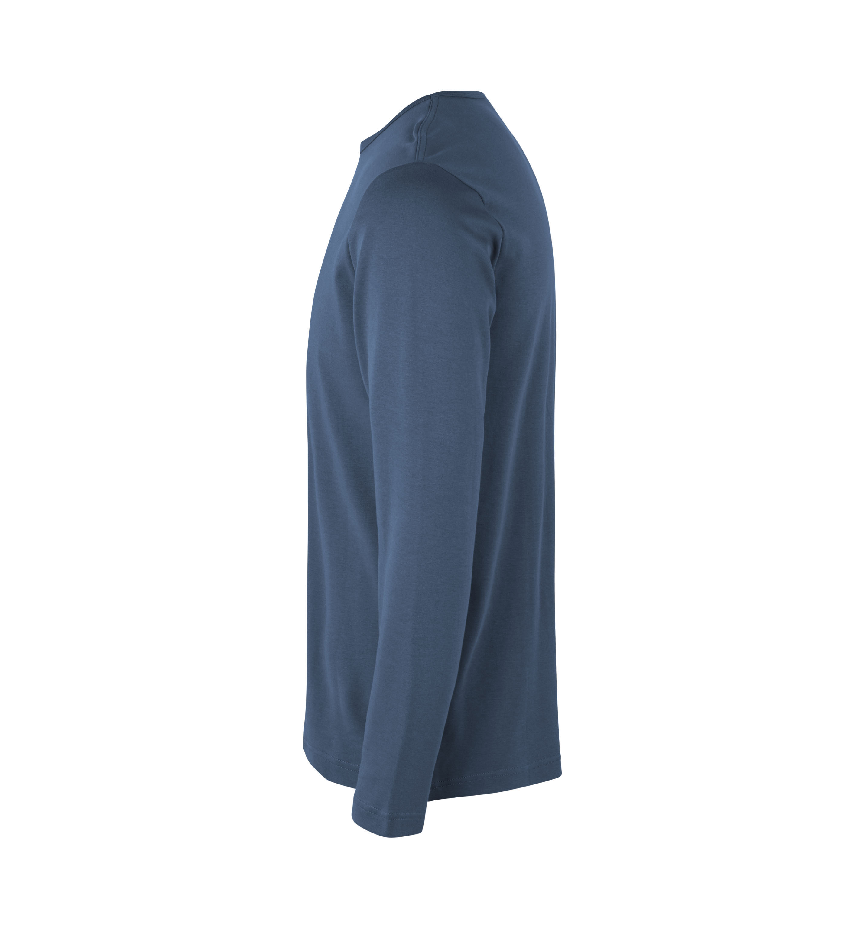 T-shirt Interlock | długi rękaw — Indigo — miniatura 3