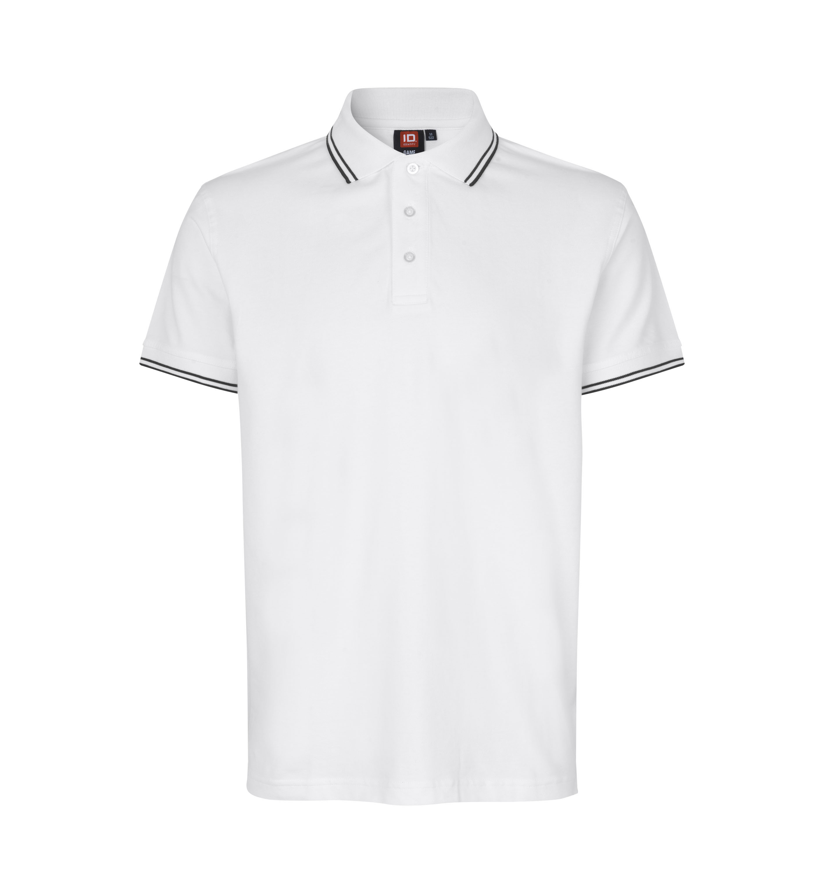 Contrast polo shirt | stretch