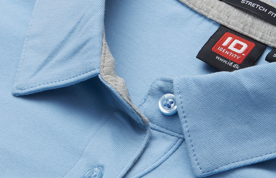 Koszulka polo biznes | Jersey | damska — Light blue — miniatura 4