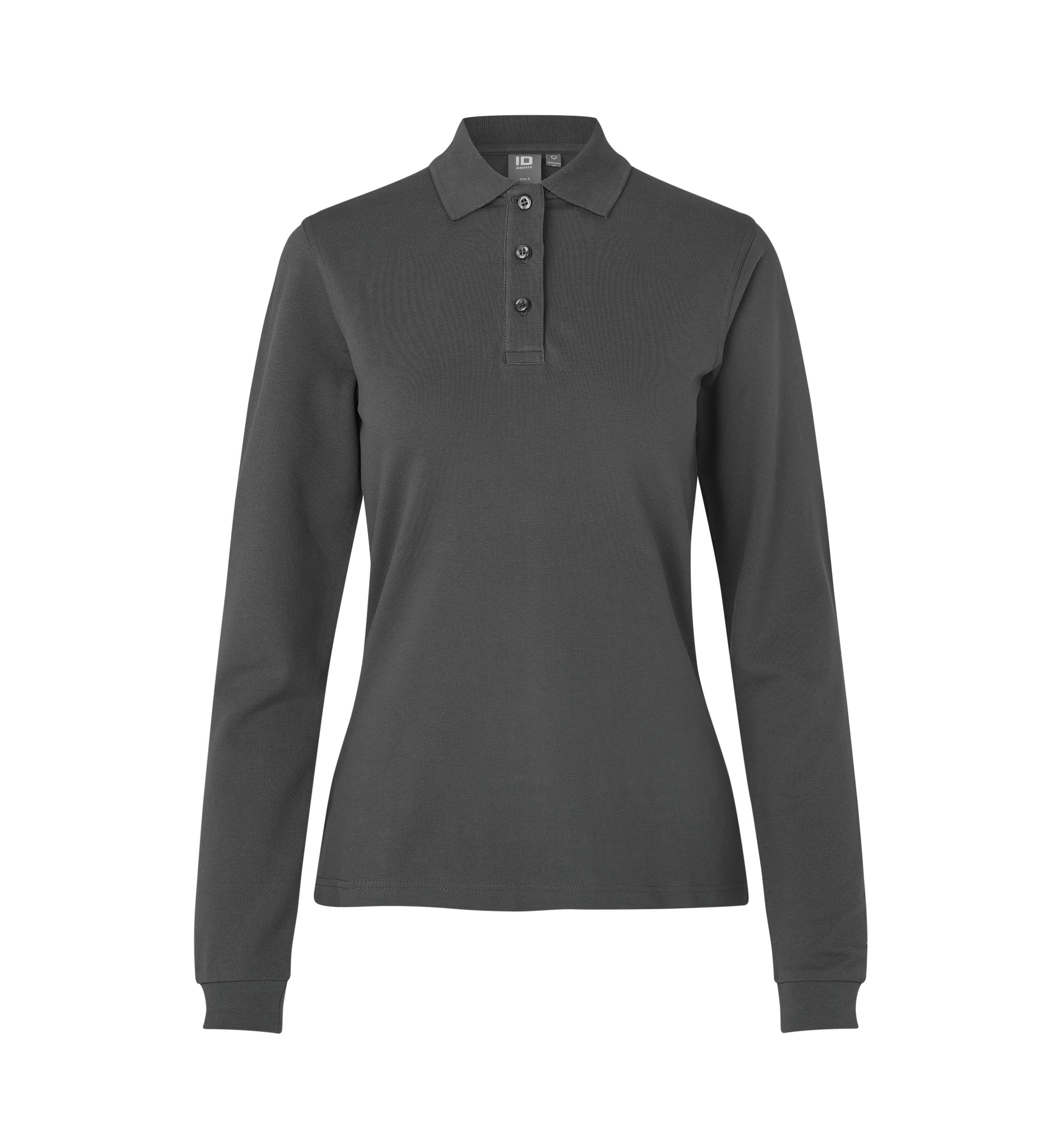 No. 0545 Koszulka polo długi rękaw | stretch | damska
