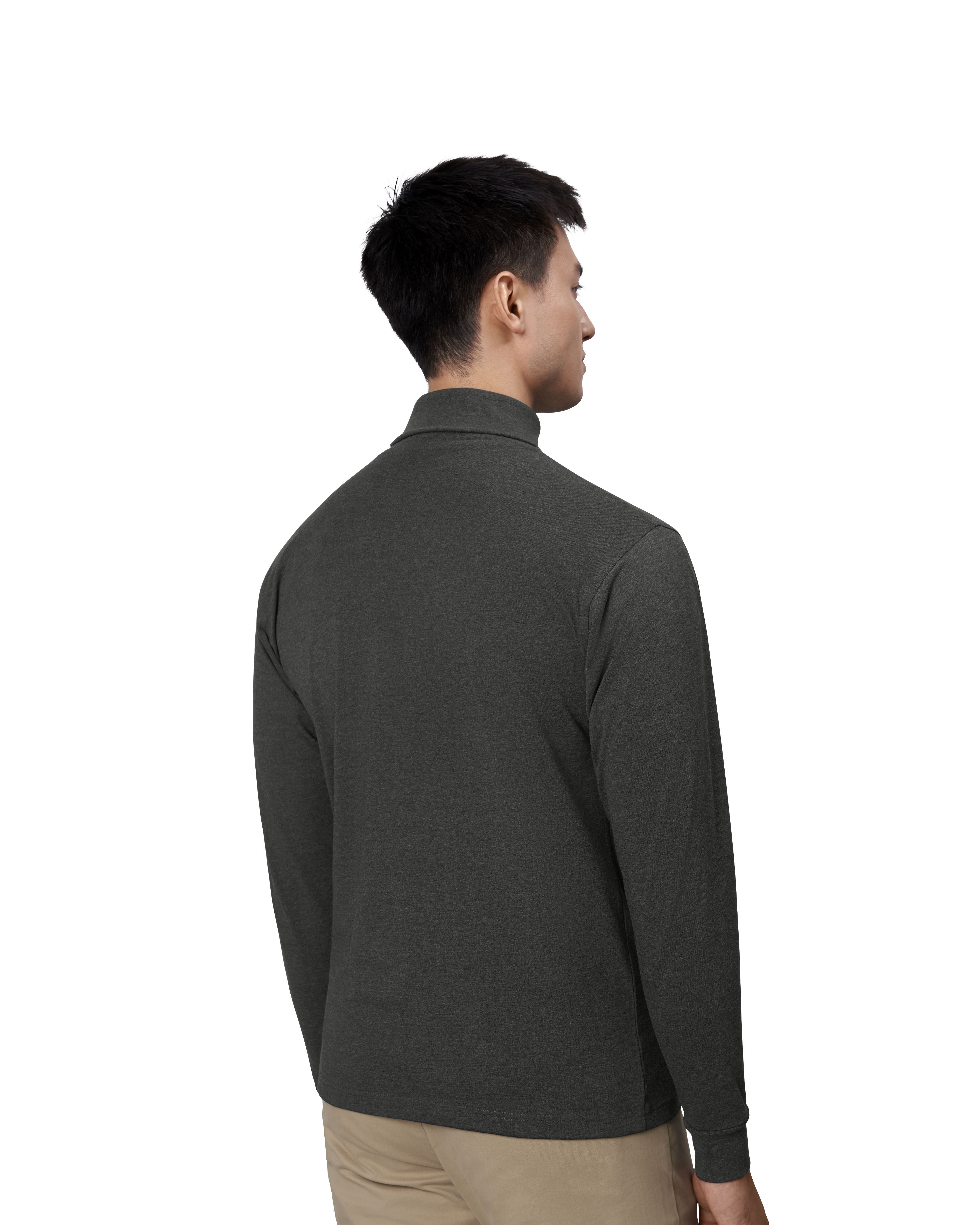 T-shirt T-TIME® | z golfem — Anthracite melange — miniatura 6