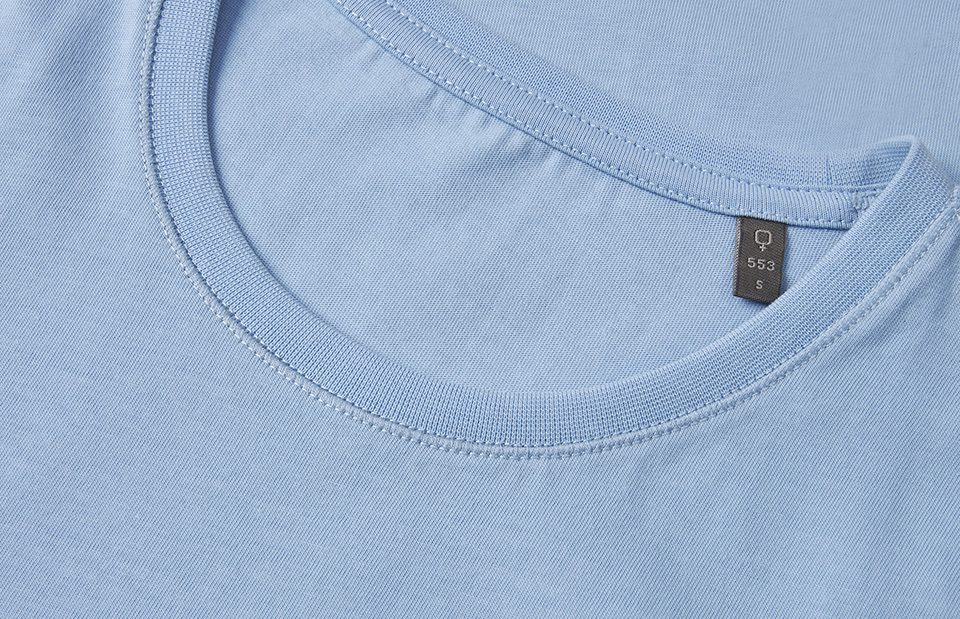 T-shirt | organic | damski — Light blue — miniatura 4