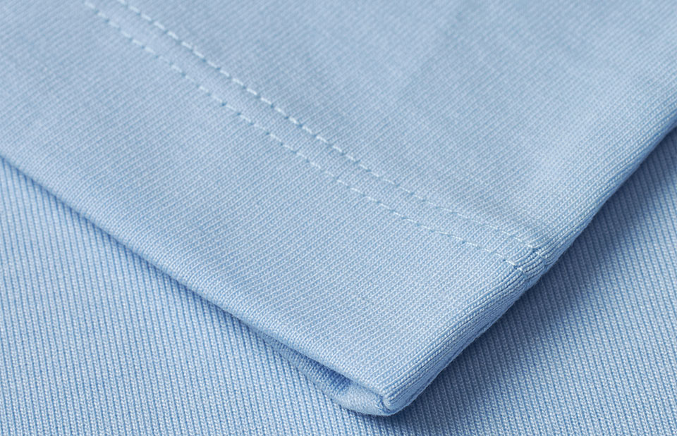 Ease T-shirt | Lyocell | damska — Light blue — miniatura 4