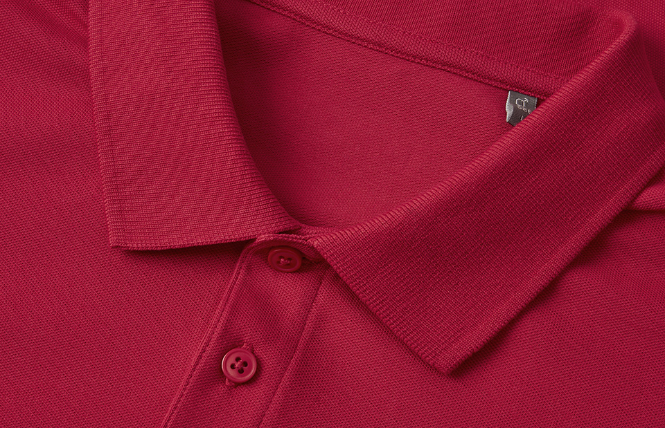 Koszulka polo | organic — Red — miniatura 4