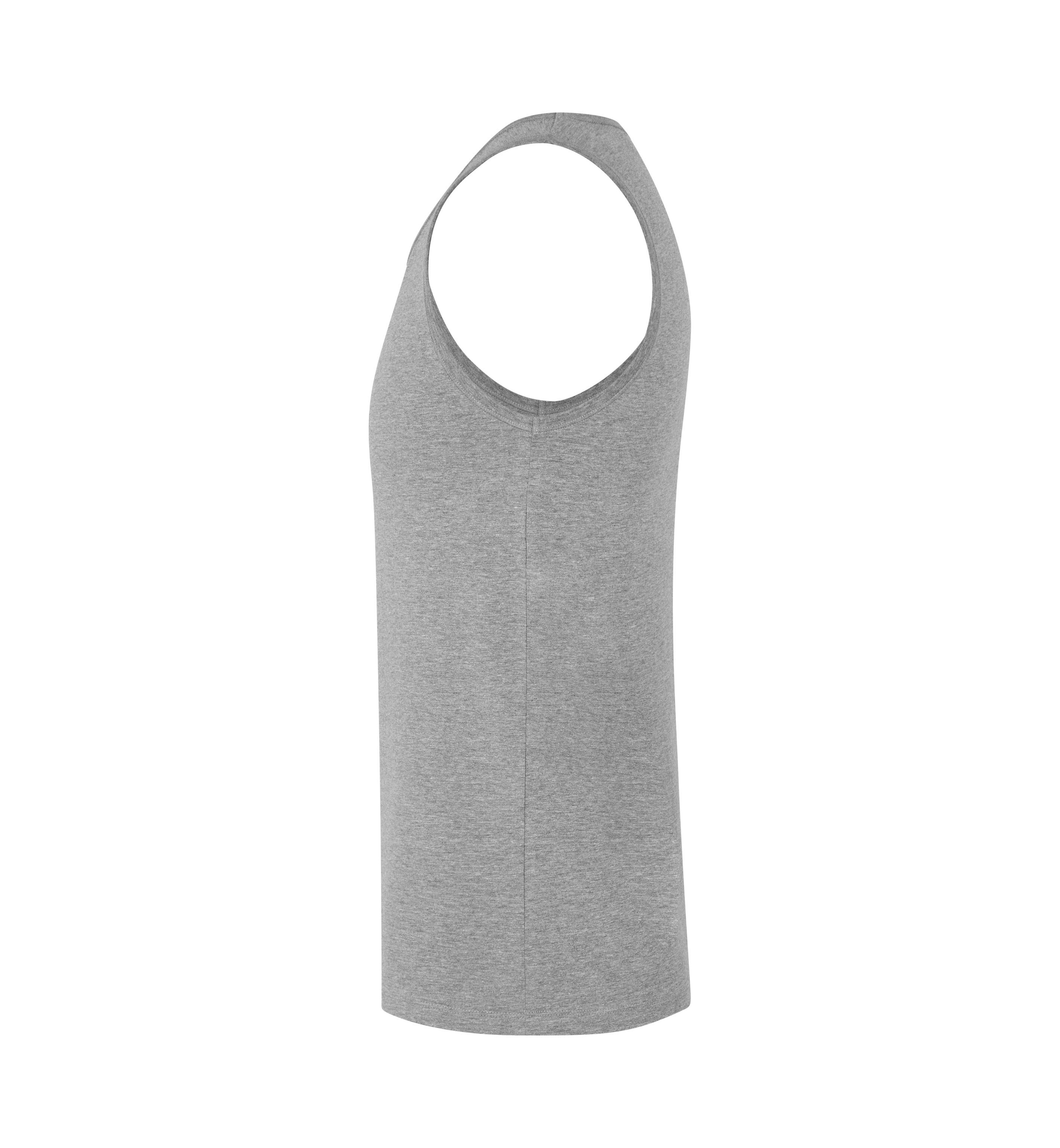 Tank top | stretch — Grey melange — miniatura 3