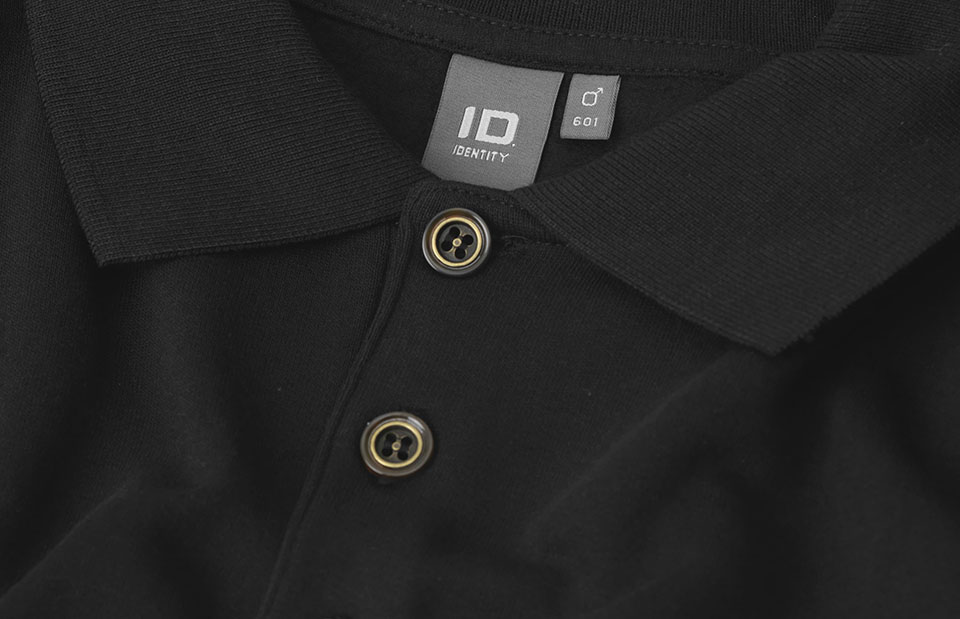 Klasyczna bluza polo — Black — miniatura 4