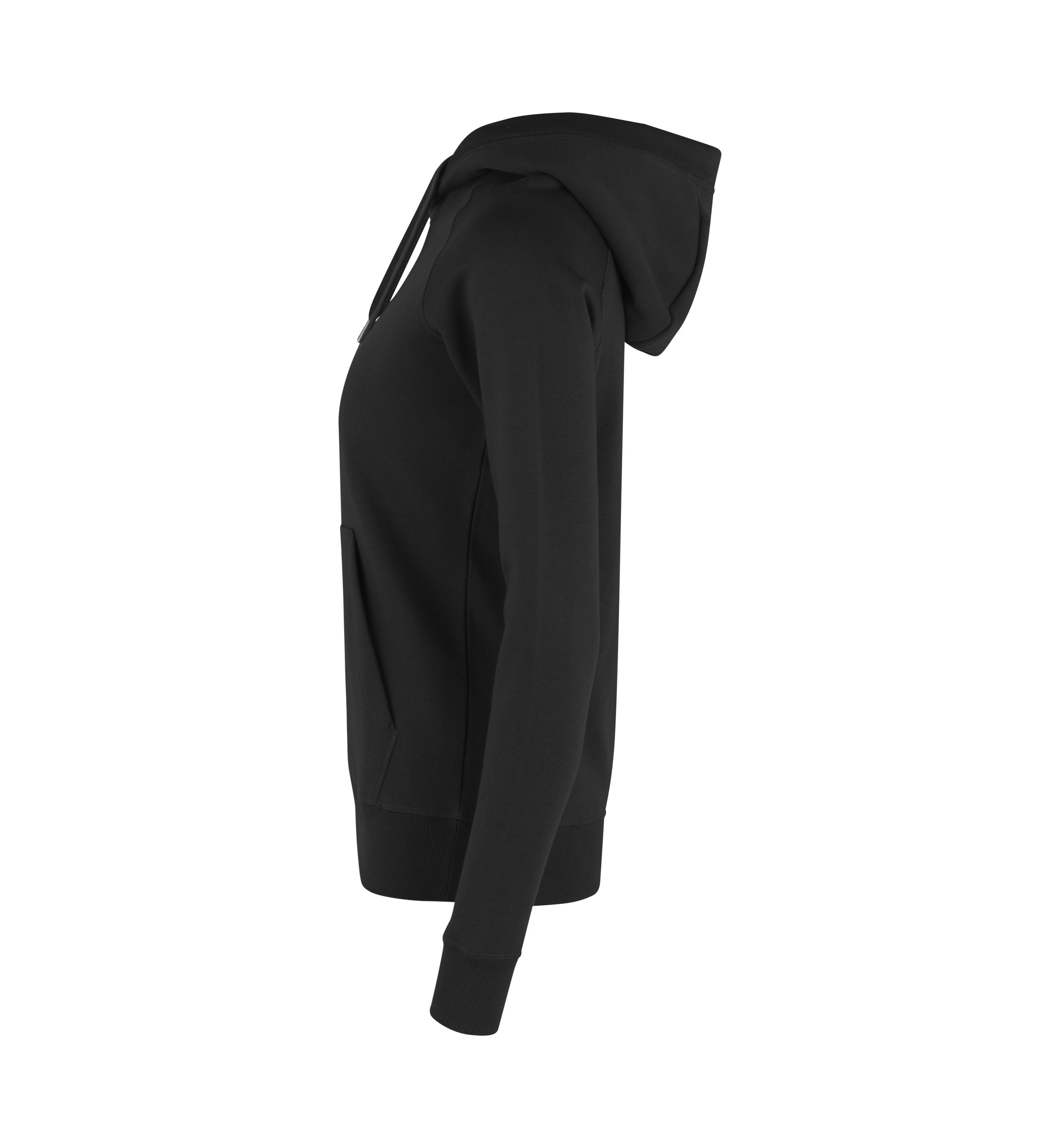 Bluza z kapturem CORE | damska — Black — miniatura 3