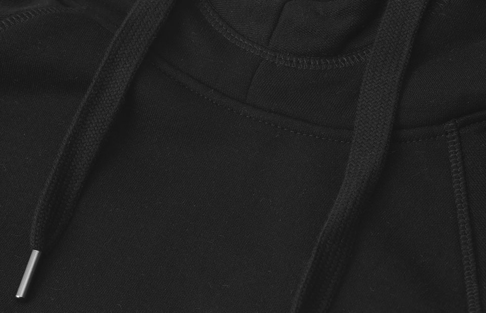 Bluza z kapturem CORE | damska — Black — miniatura 4