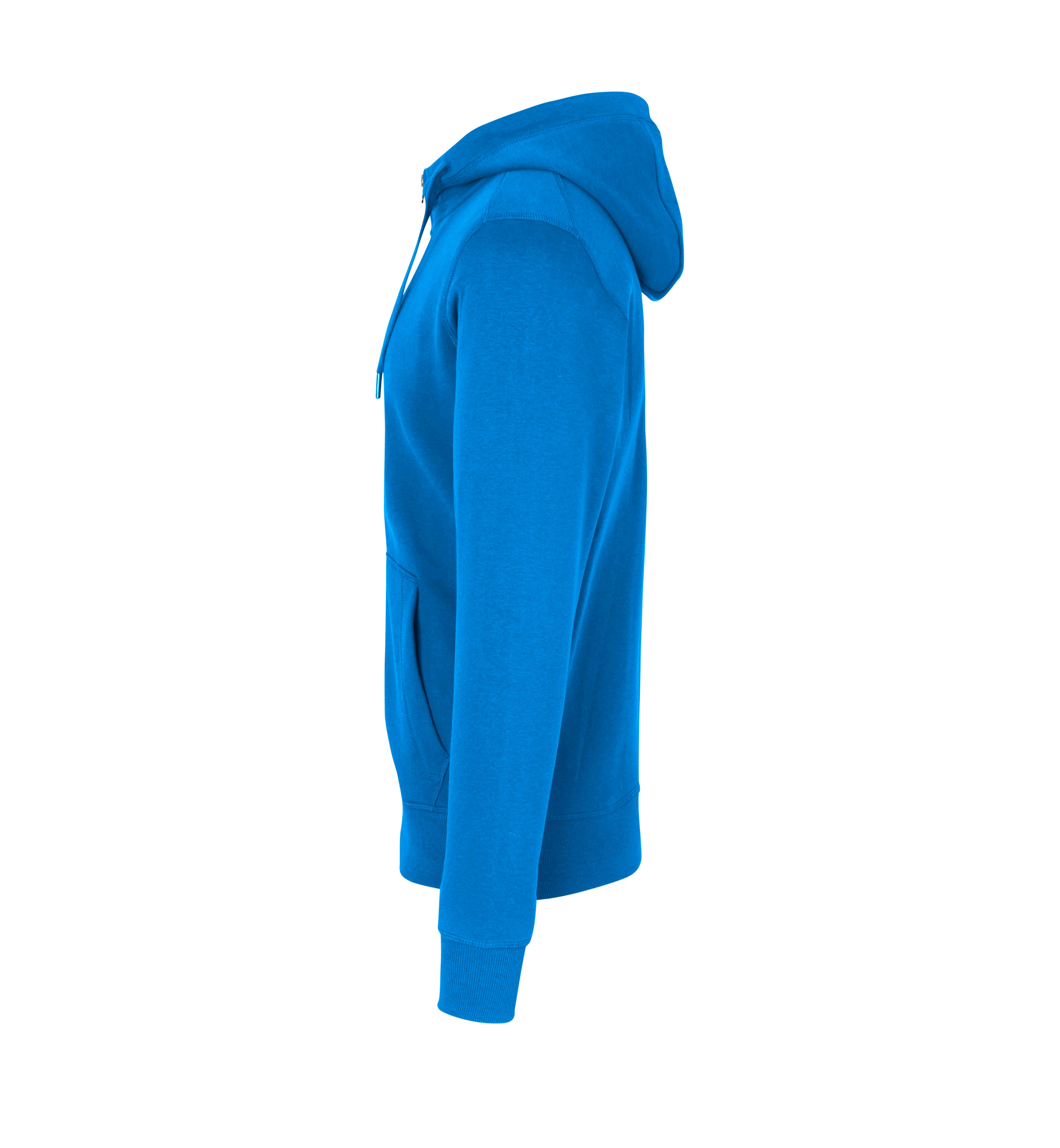 Bluza z kapturem CORE | zip — Azure — miniatura 3