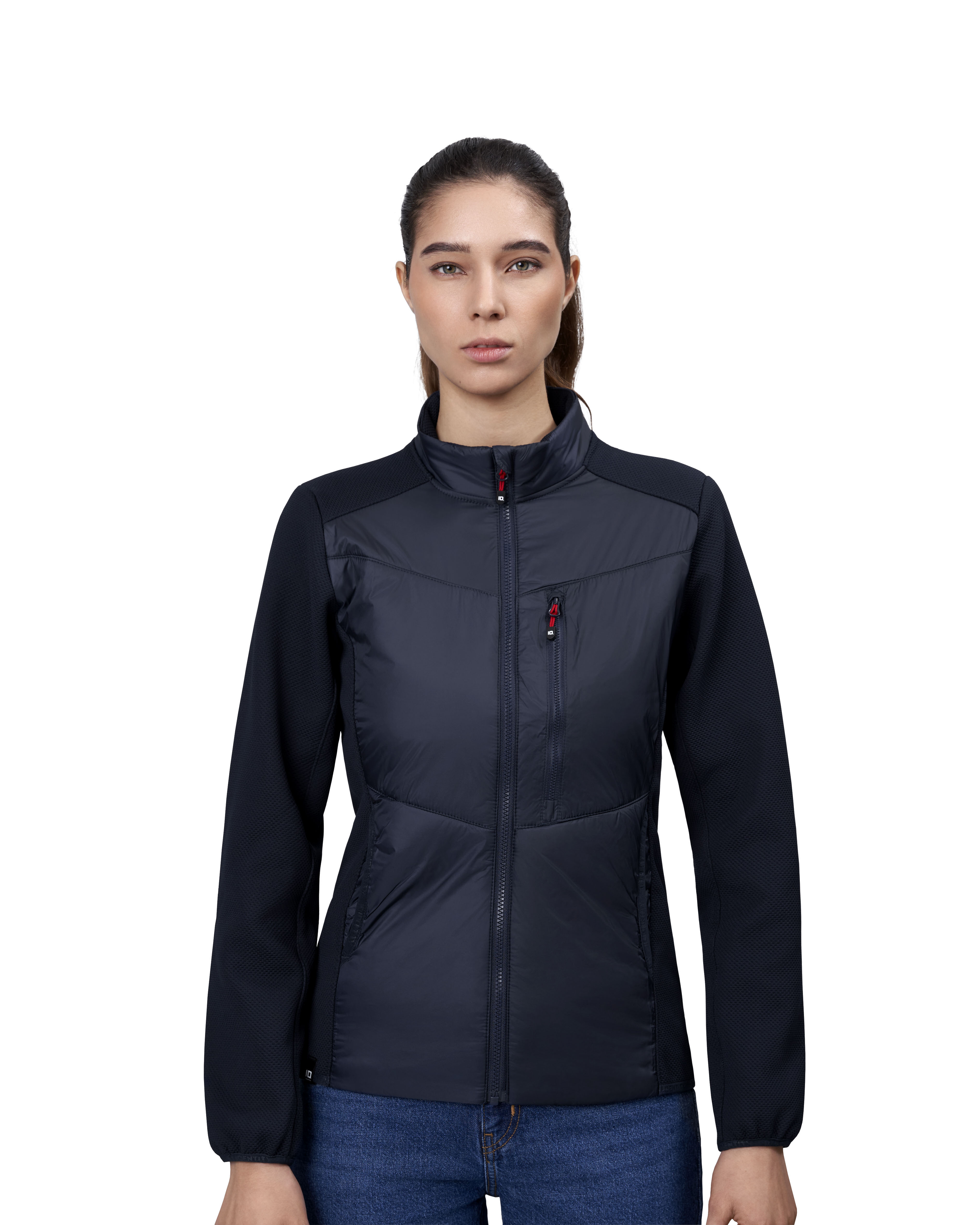 Kurtka Hybrid | damska — Navy — miniatura 5