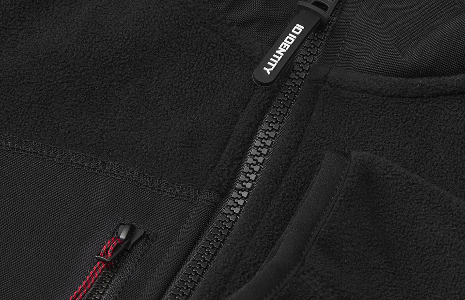 Kurtka bonded fleece | damski — Black — miniatura 4