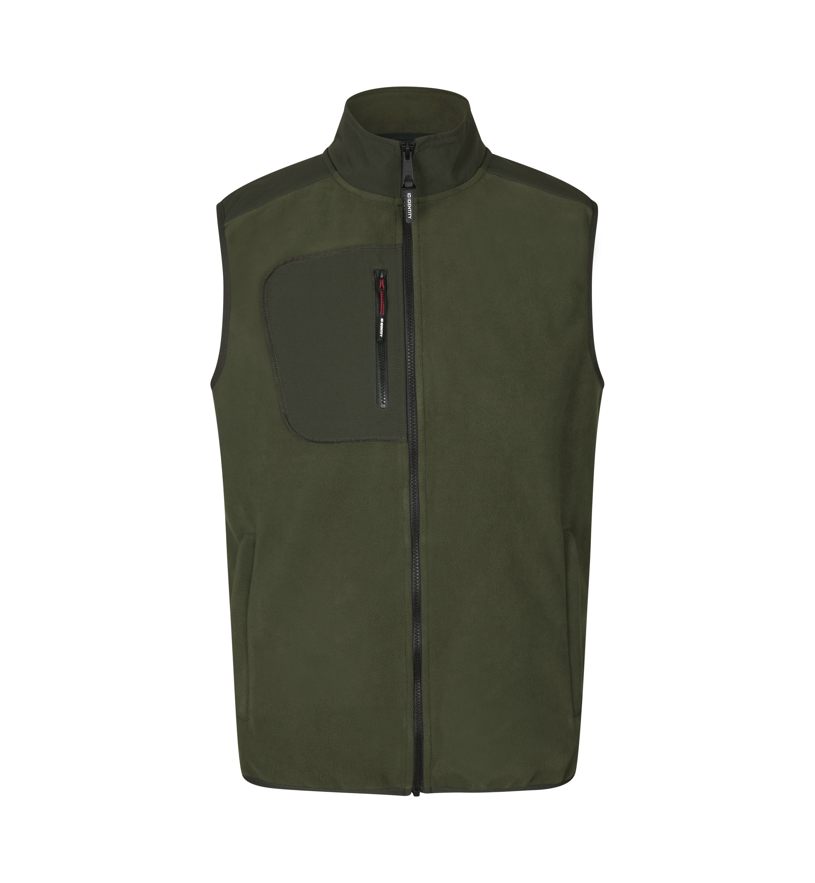 Bonded fleece vest