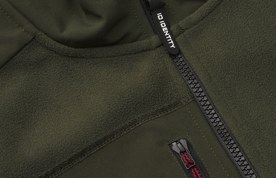 Bezrękawnik bonded fleece — Olive — miniatura 4