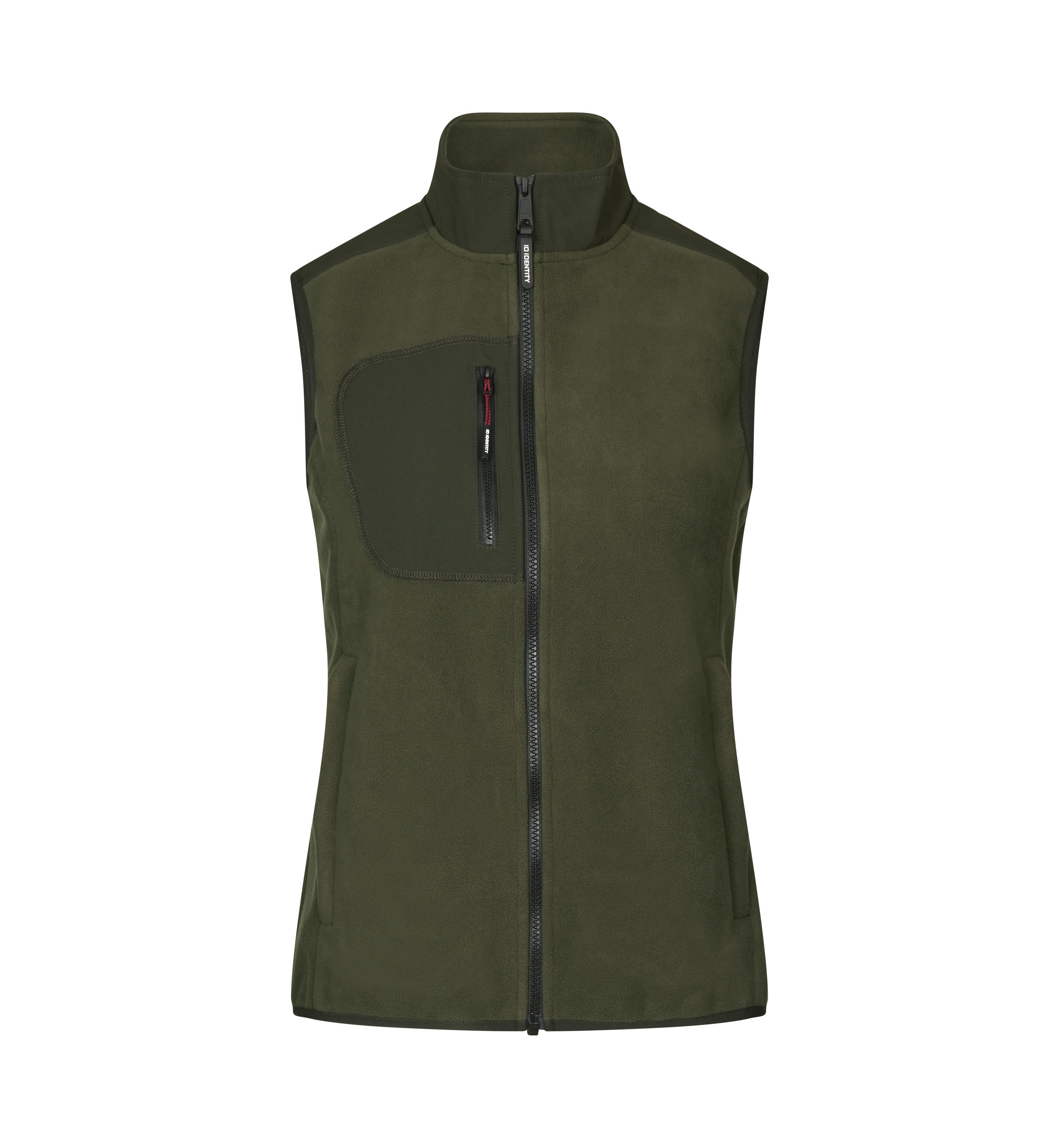 Bonded fleece vest | women