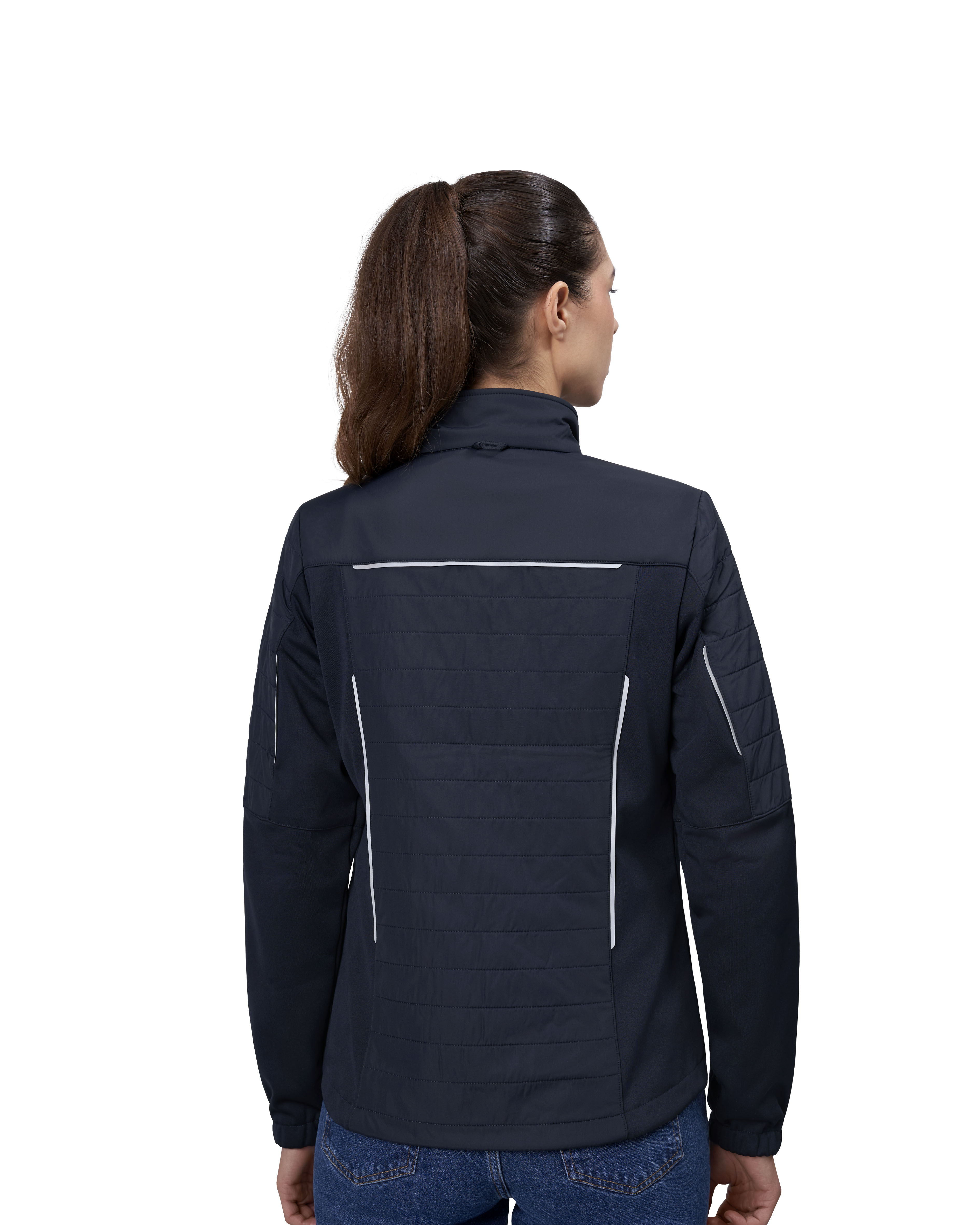Kurtka Zip-n-Mix | hybrid | damska — Navy — miniatura 6