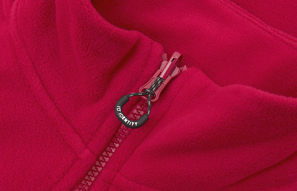 Mikropolar Zip-n-Mix | damski — Red — miniatura 4
