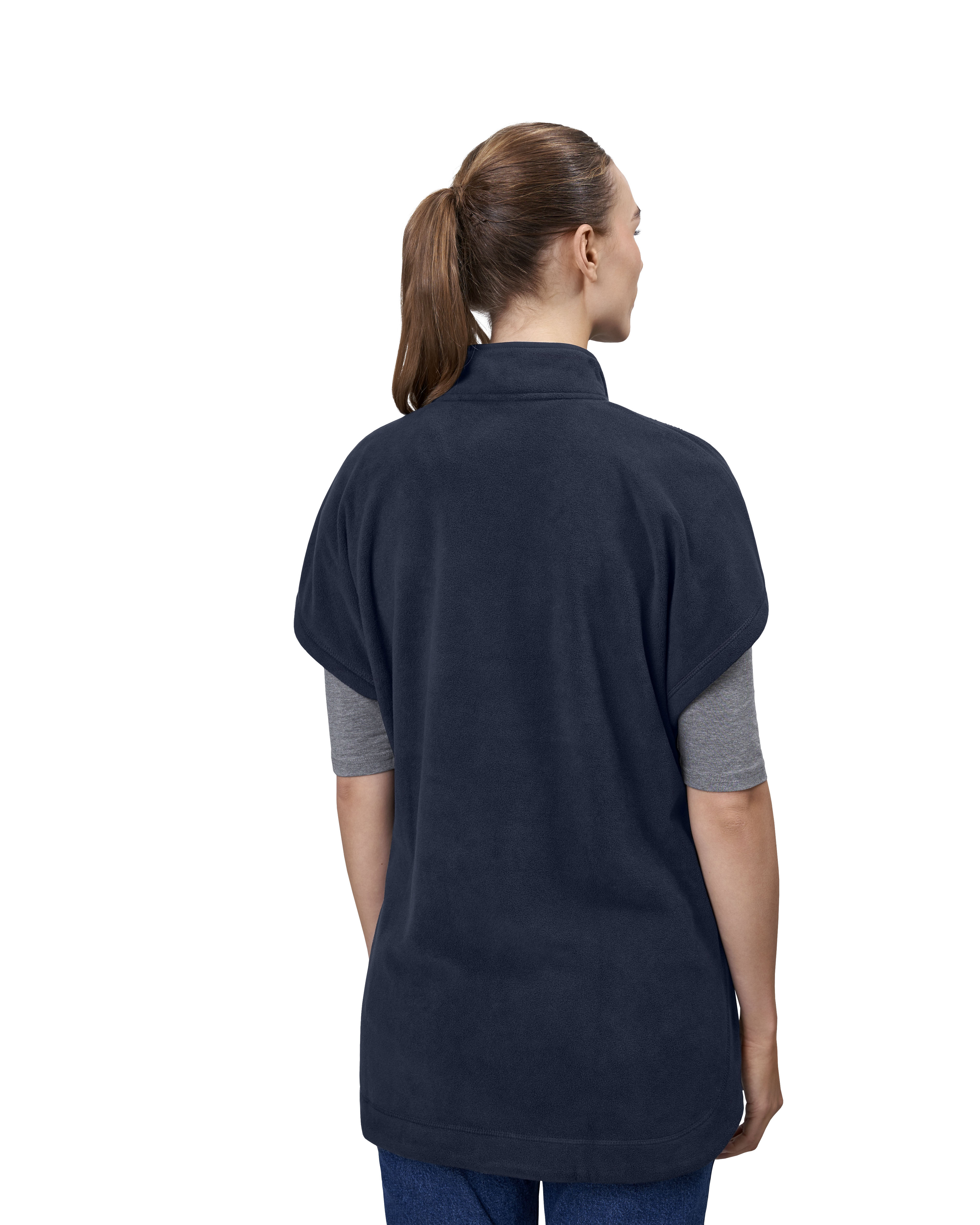 Tunika z polaru | unisex — Navy — miniatura 6