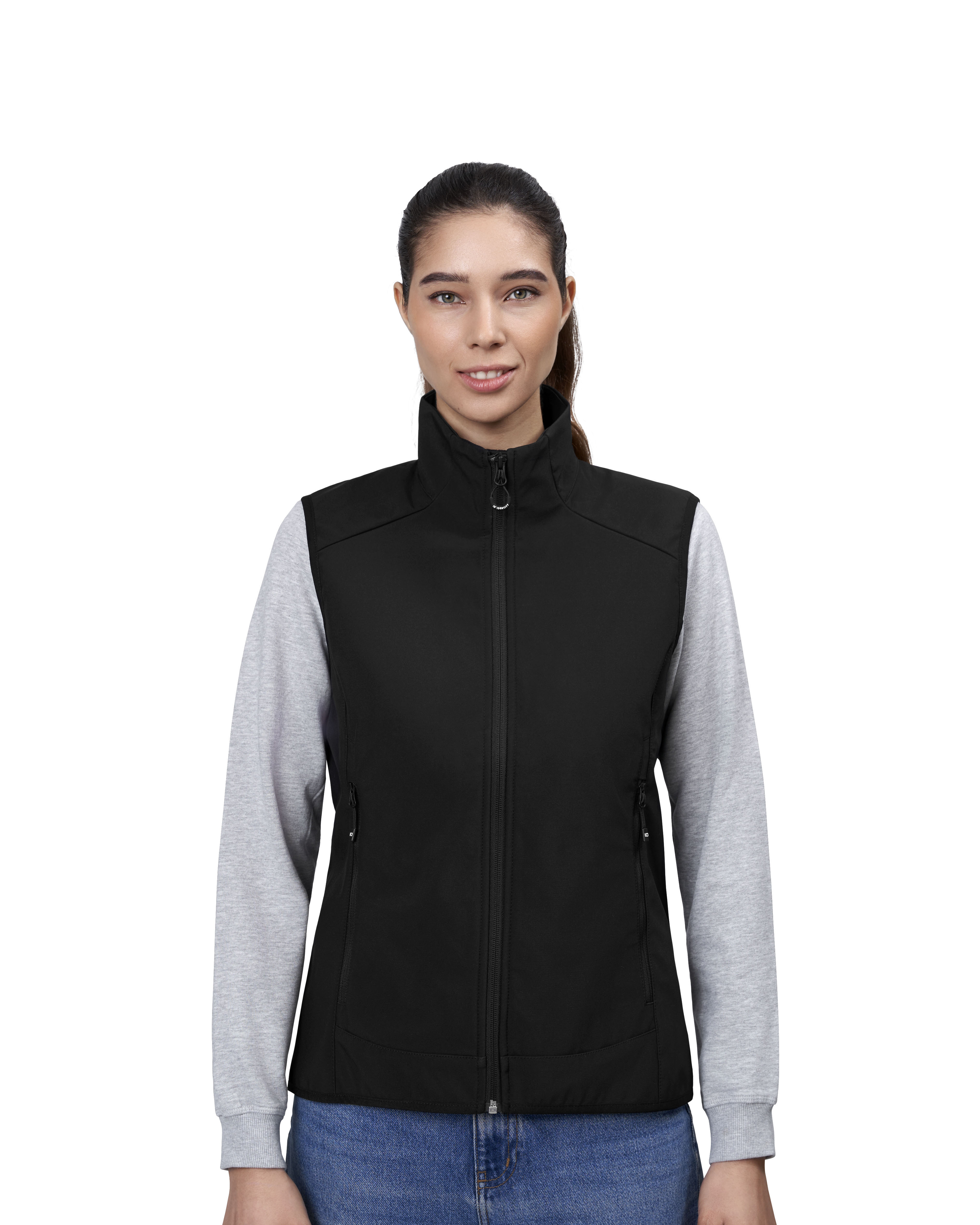 Kamizelka soft shell | funkcjonalna | damska — Black — miniatura 5