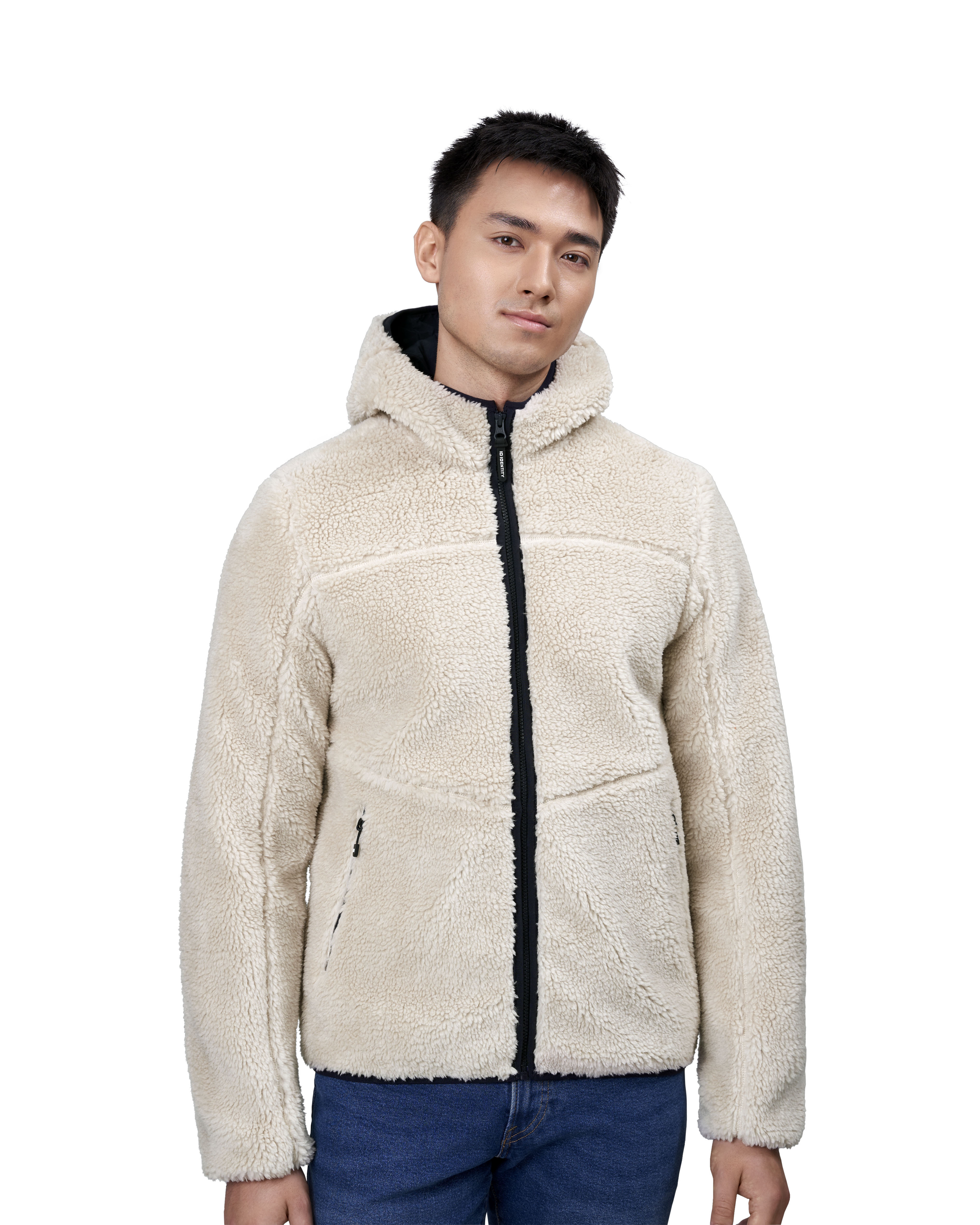 Kurtka polarowa Pile — Off-white — miniatura 5