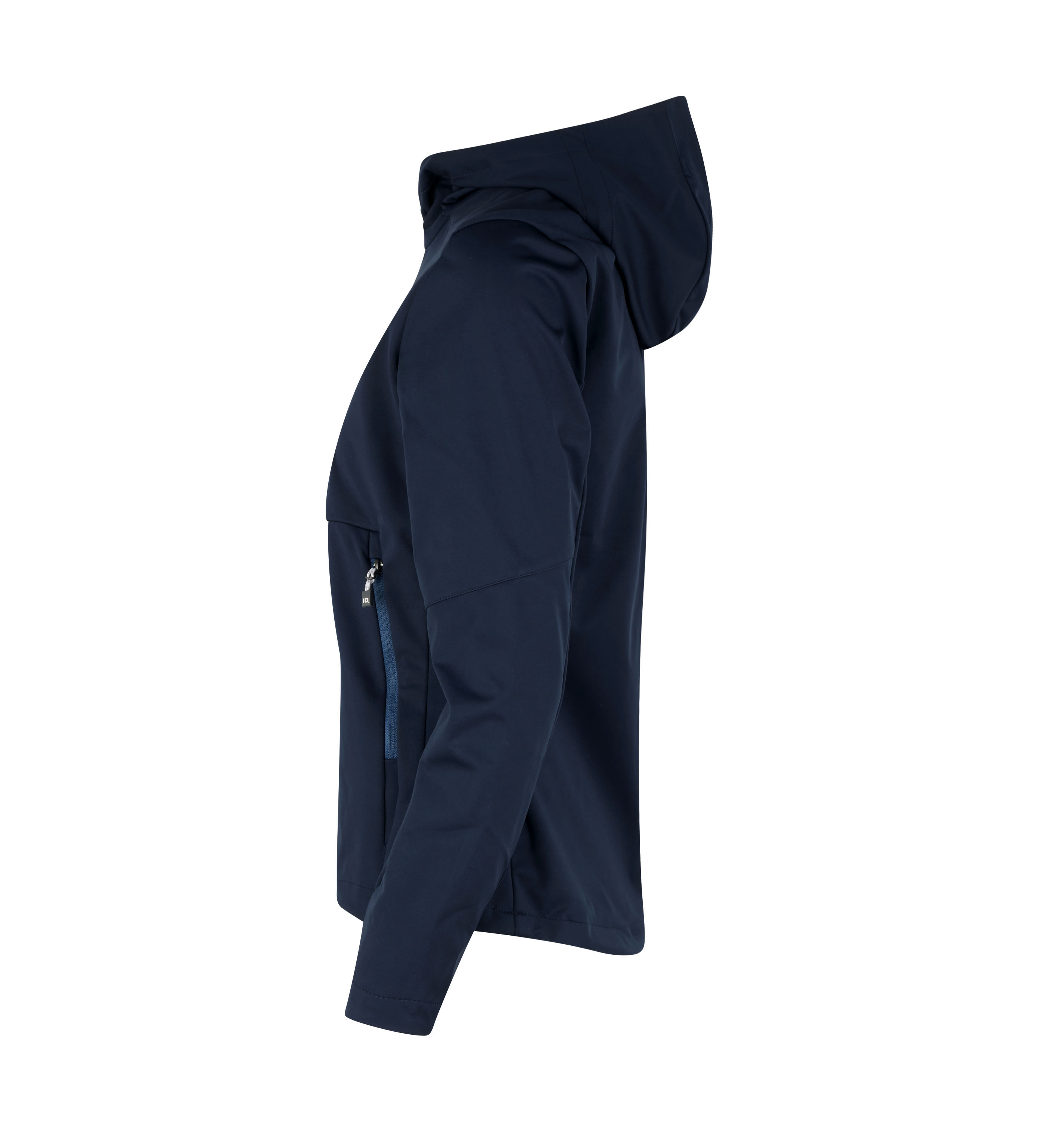 Kurtka soft shell z kapturem| lekka | damska — Navy — miniatura 3