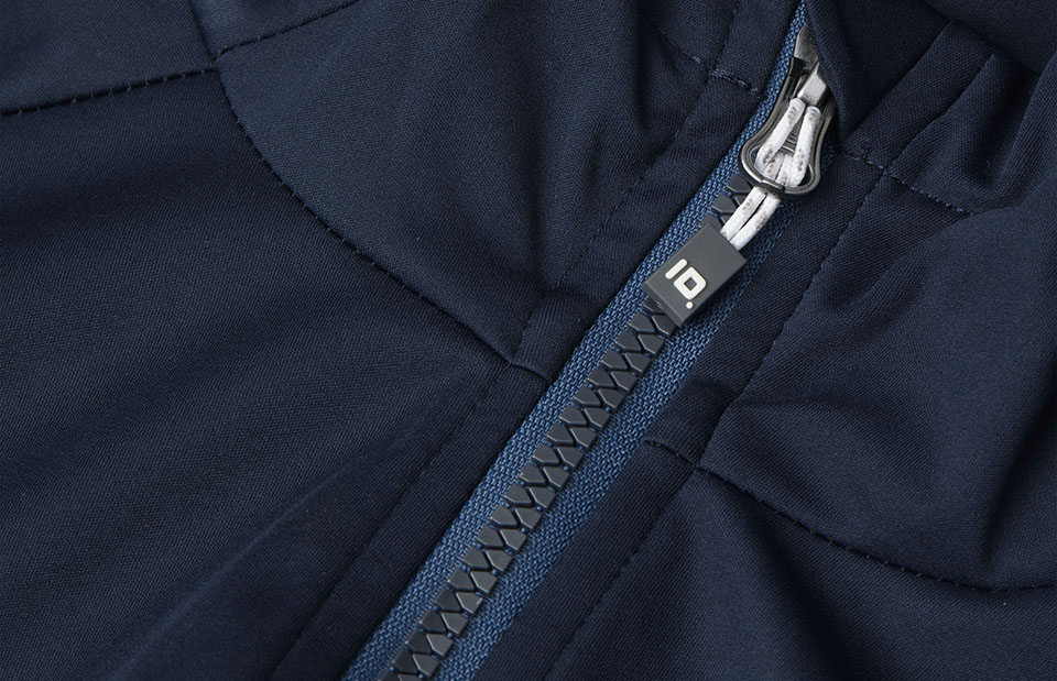 Kurtka soft shell z kapturem| lekka | damska — Navy — miniatura 4