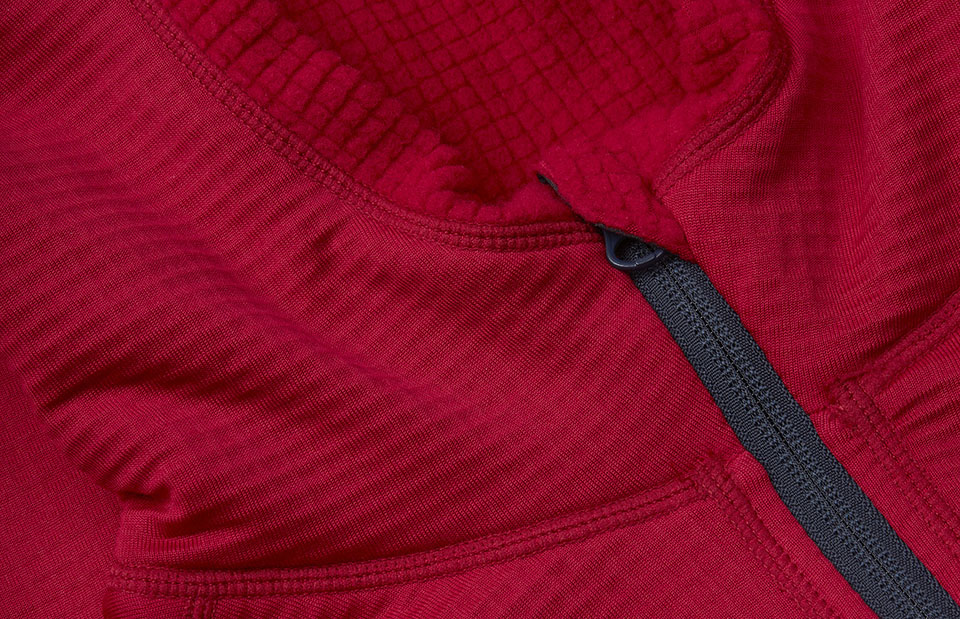 Bluza | stretch komfort | damska — Red — miniatura 4
