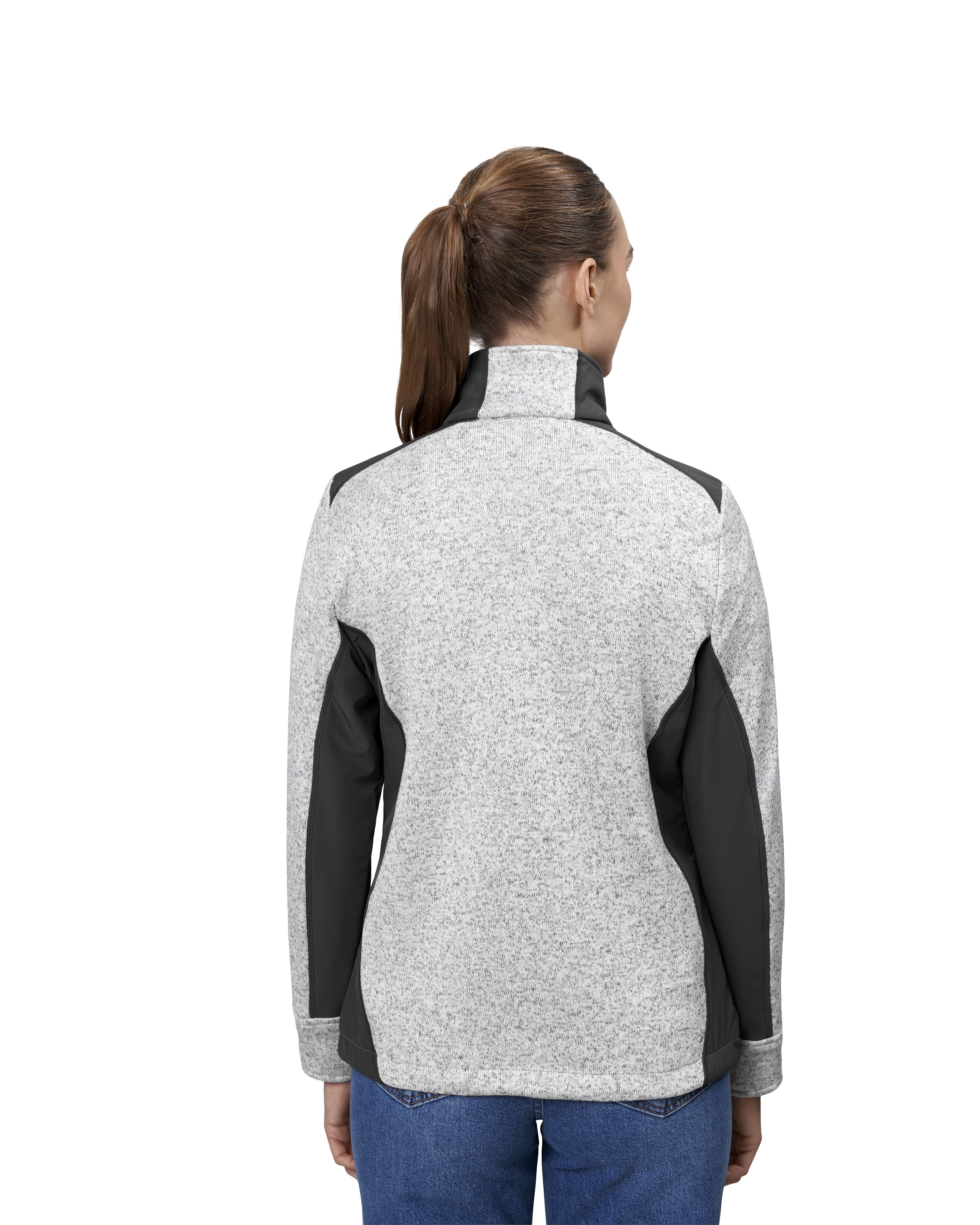 Bluza z polaru | damski — Grey melange — miniatura 6