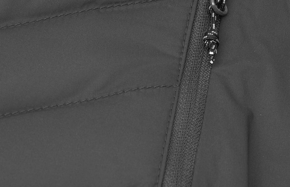 Kamizelka pikowana | stretch | damska — Silver grey — miniatura 4