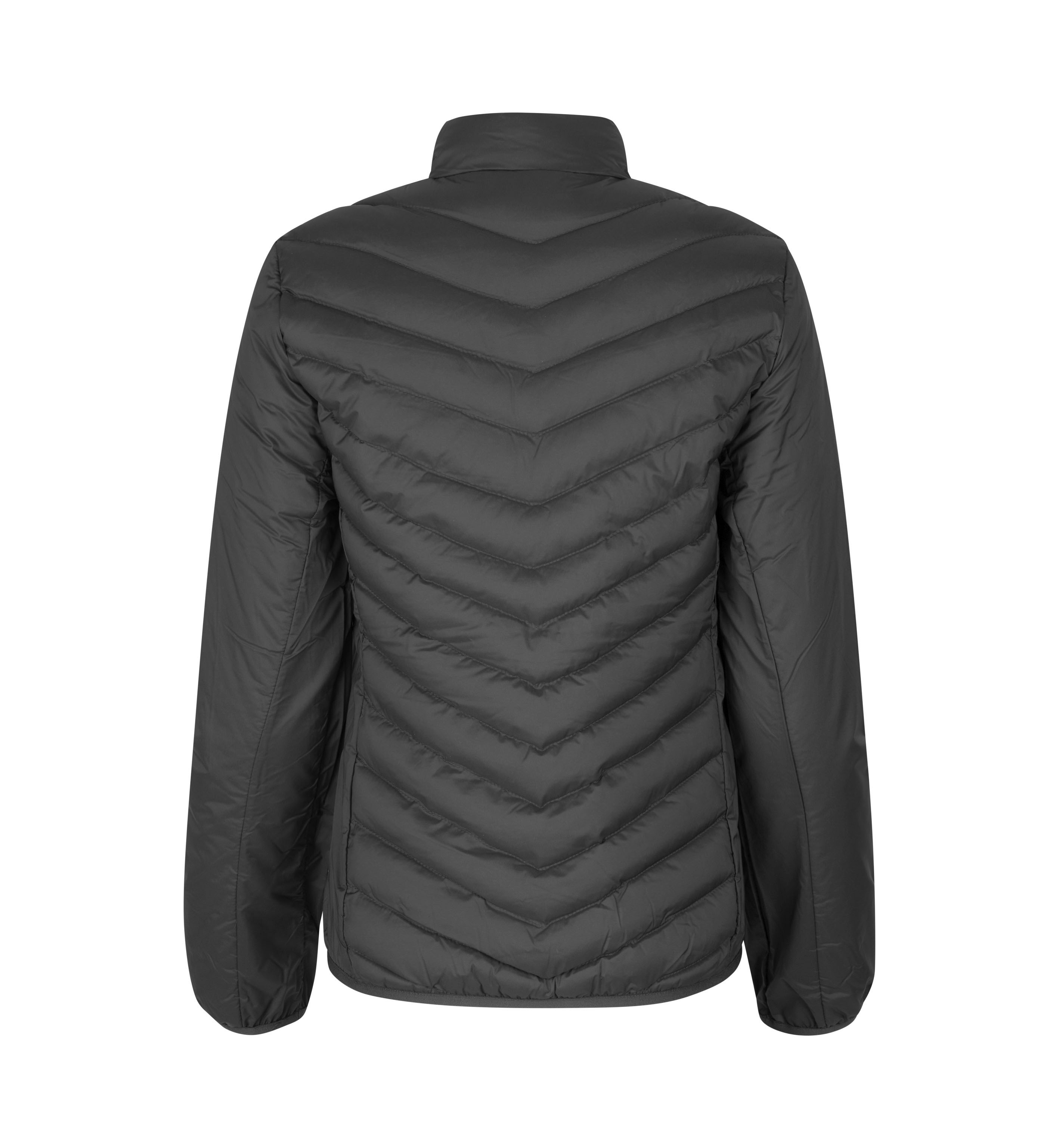 Kurtka pikowana | stretch | damska — Silver grey — miniatura 2