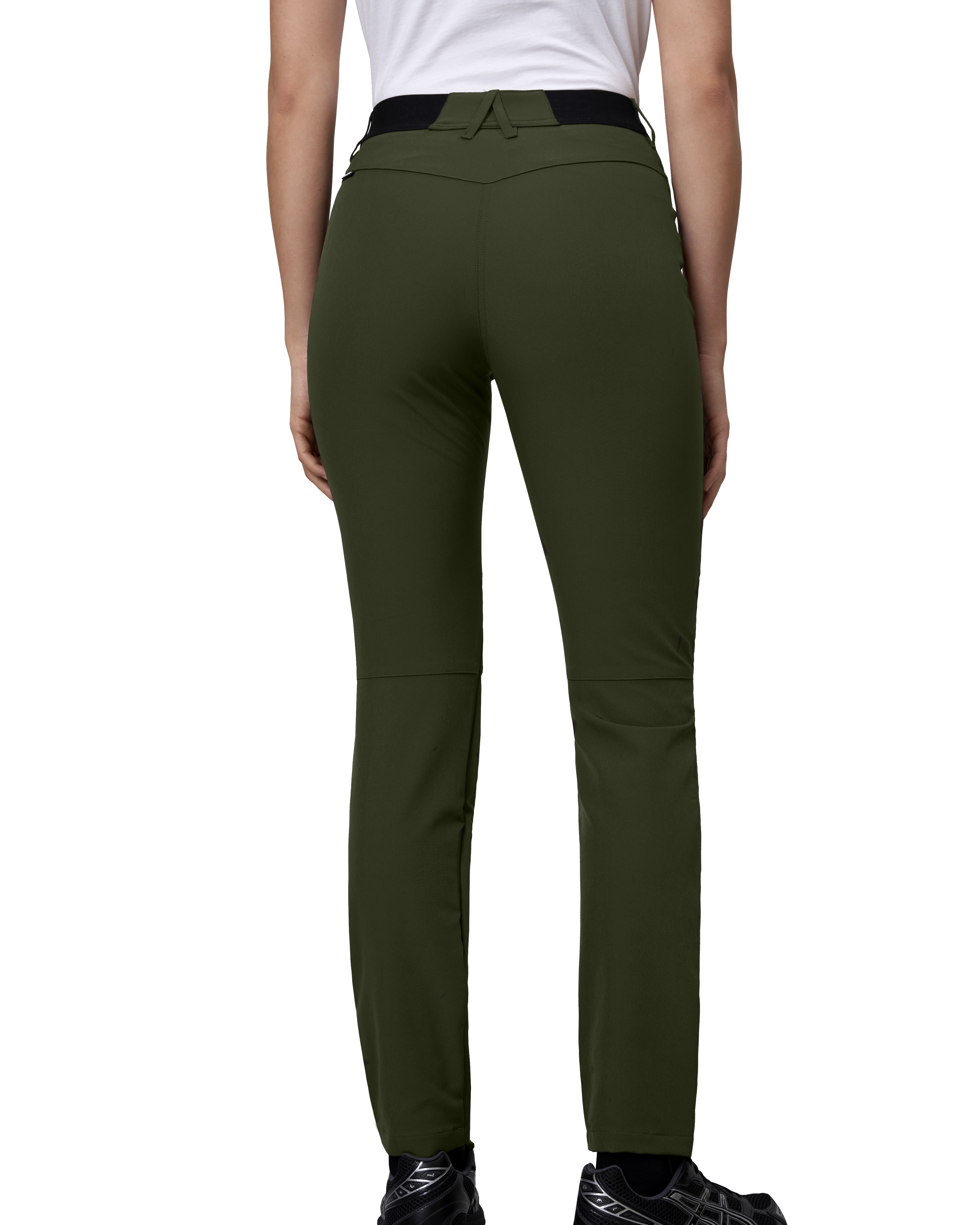 Spodnie stretch CORE | damskie — Olive — miniatura 6