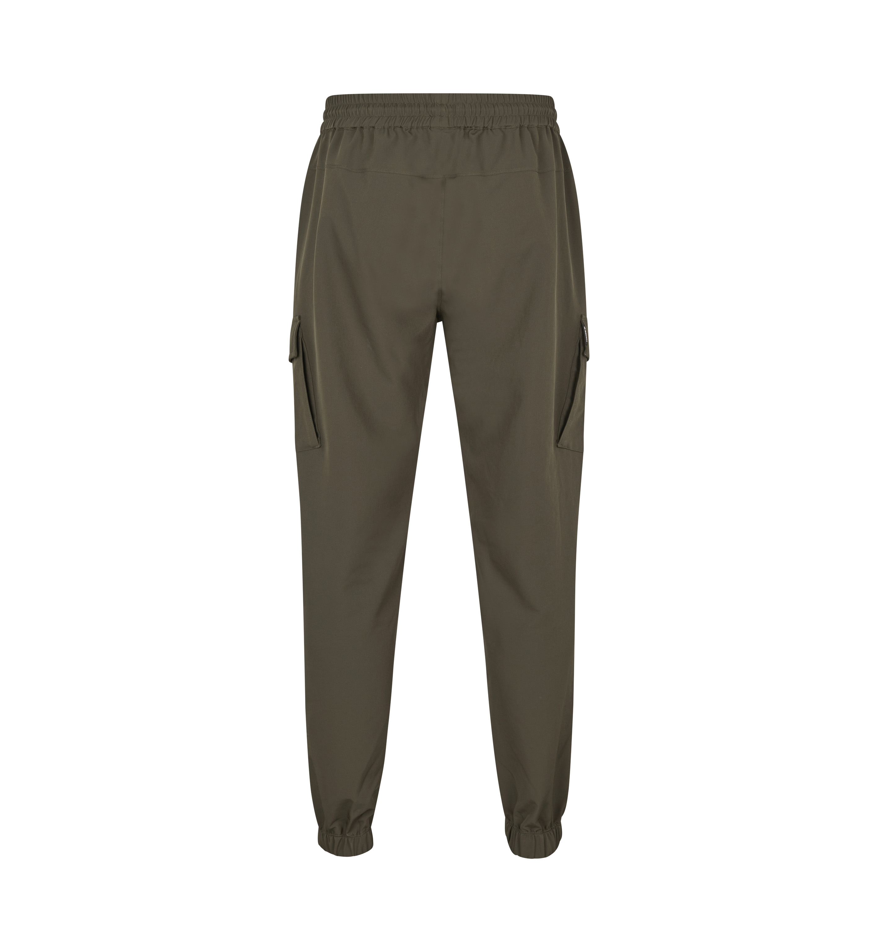 Spodnie cargo stretch | unisex — Olive — miniatura 2