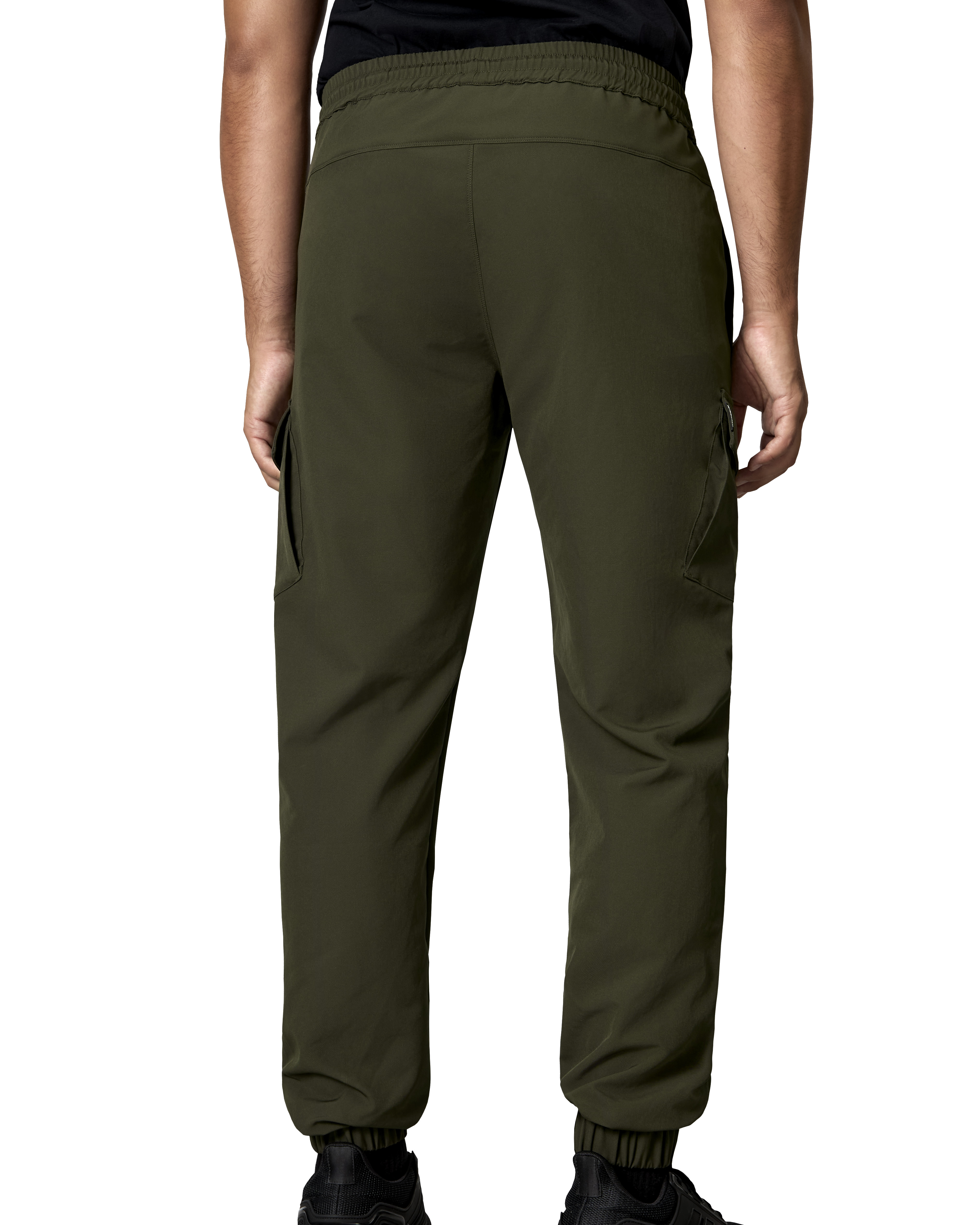 Spodnie cargo stretch | unisex — Olive — miniatura 6