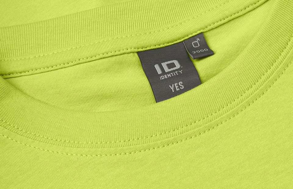 T-shirt YES — Lime — miniatura 4