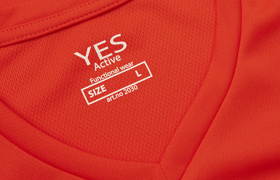 T-shirt YES Active — Orange — miniatura 4