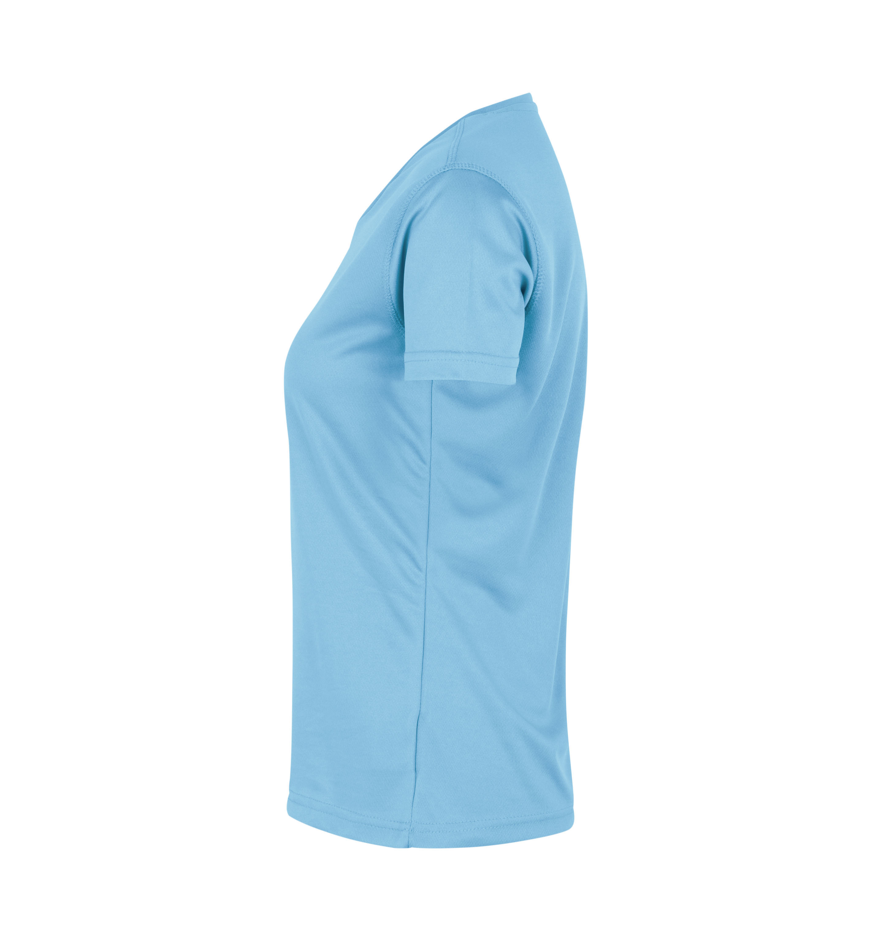 T-shirt YES Active | damski — Cyan — miniatura 3
