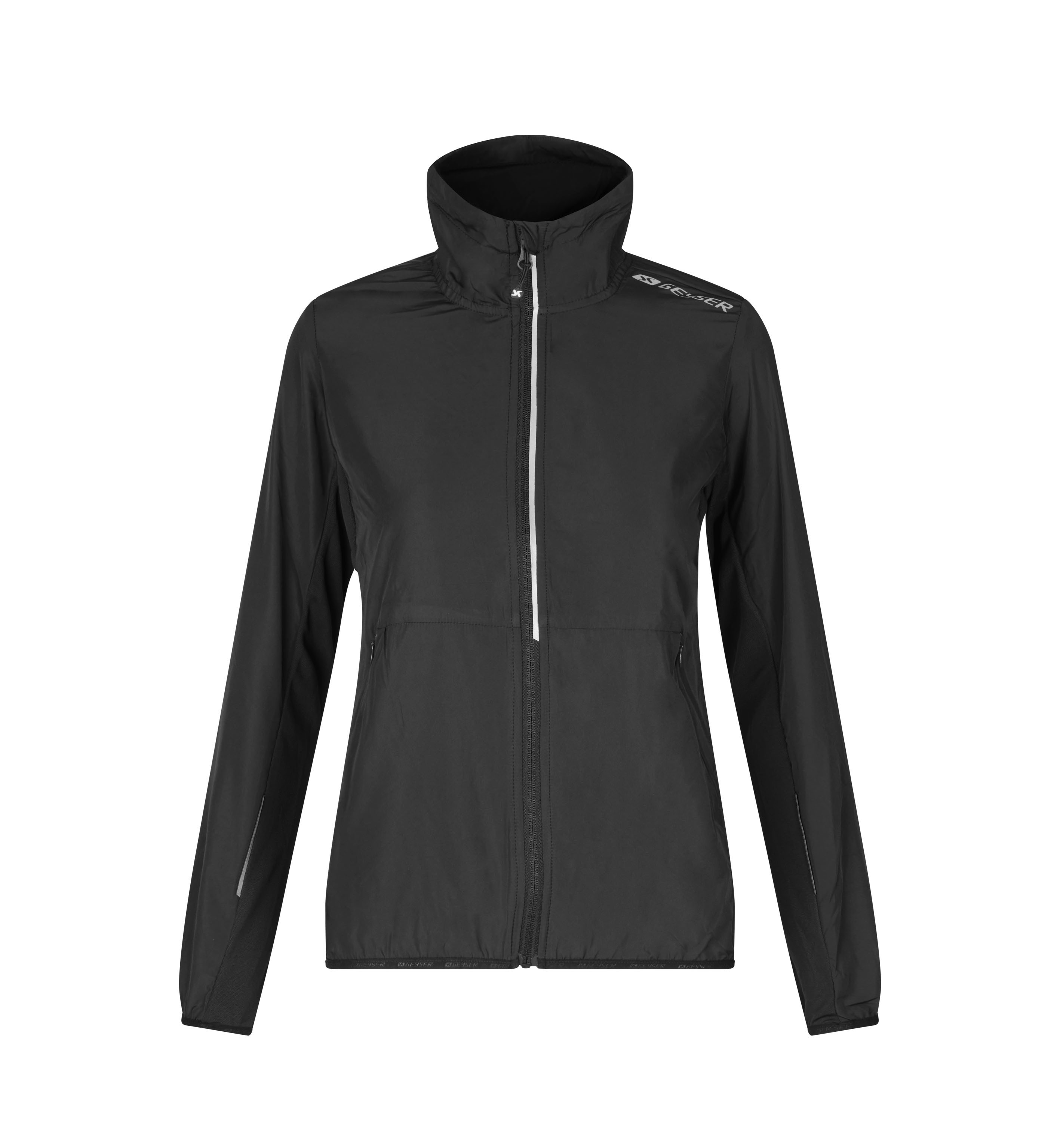 Kurtka do biegania GEYSER | light | damski — Black