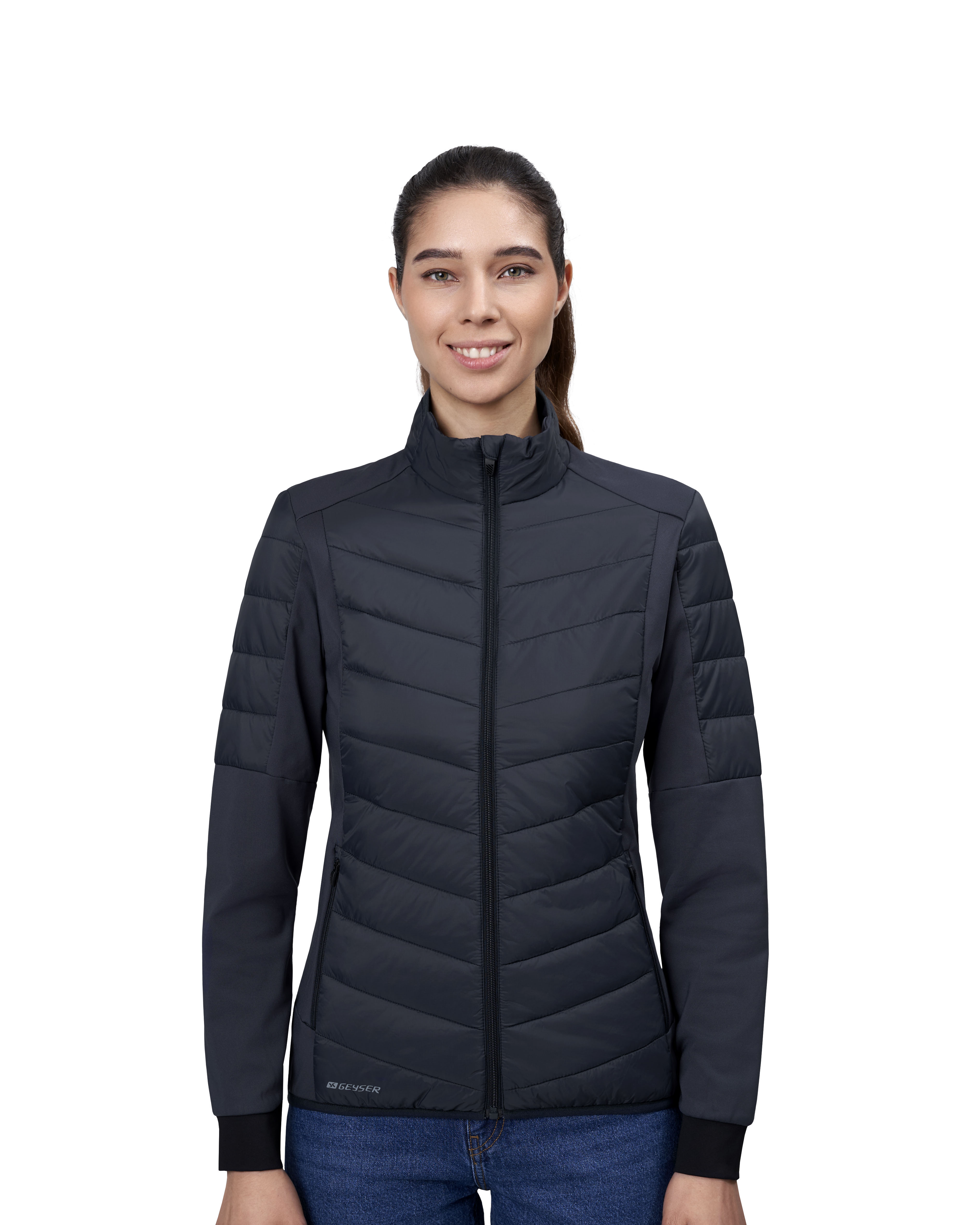 GEYSER kurtka hybrid | damski — Navy — miniatura 5