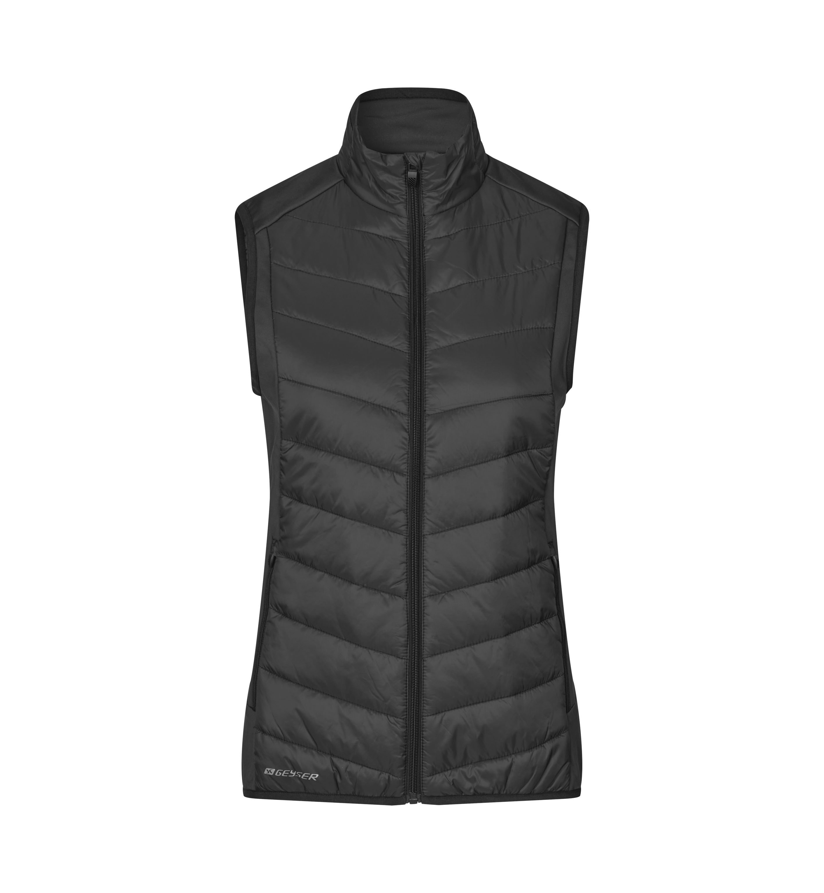 GEYSER bezrękawnik hybrid | damski — Black