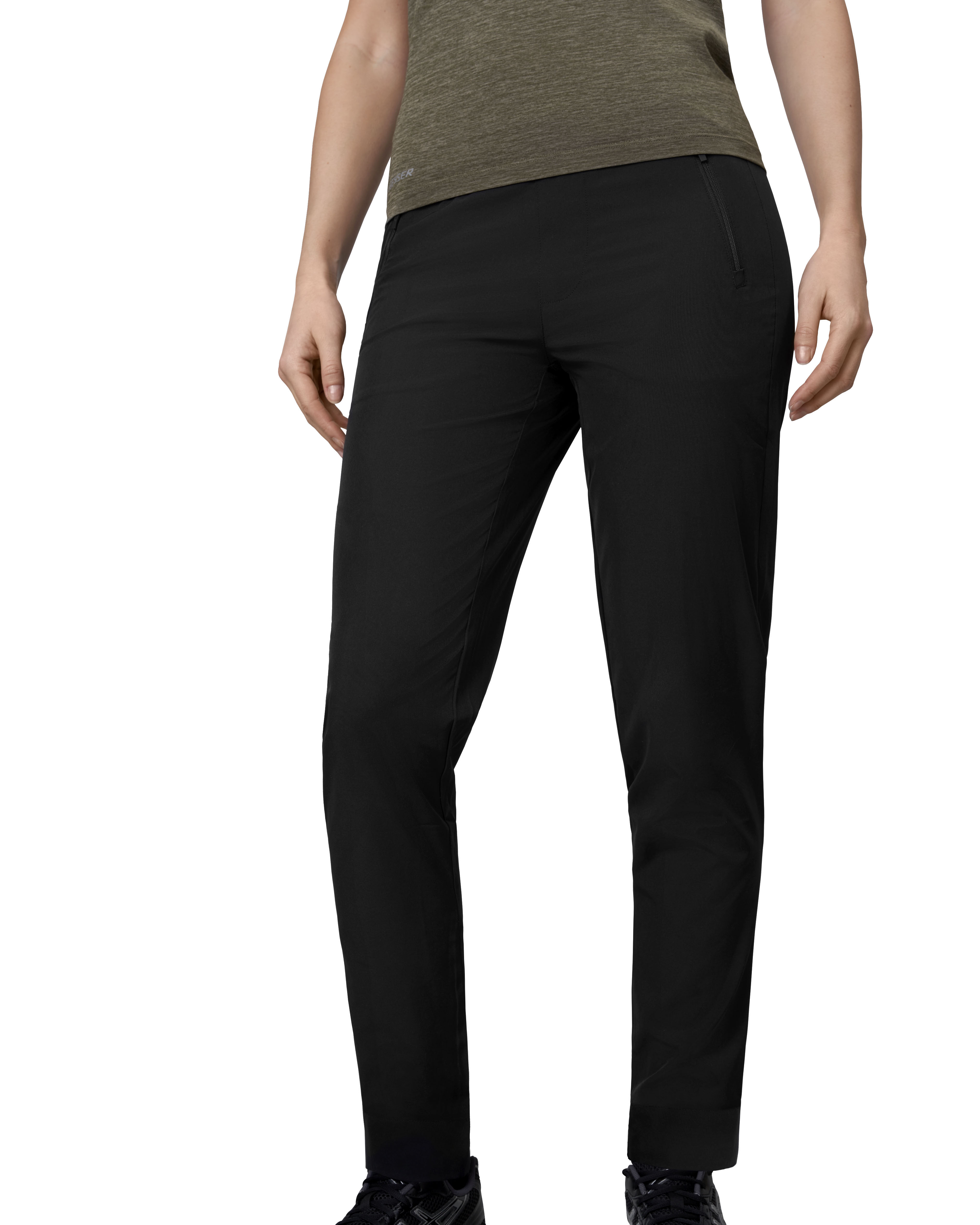 Spodnie GEYSER | stretch | damskie — Black — miniatura 5