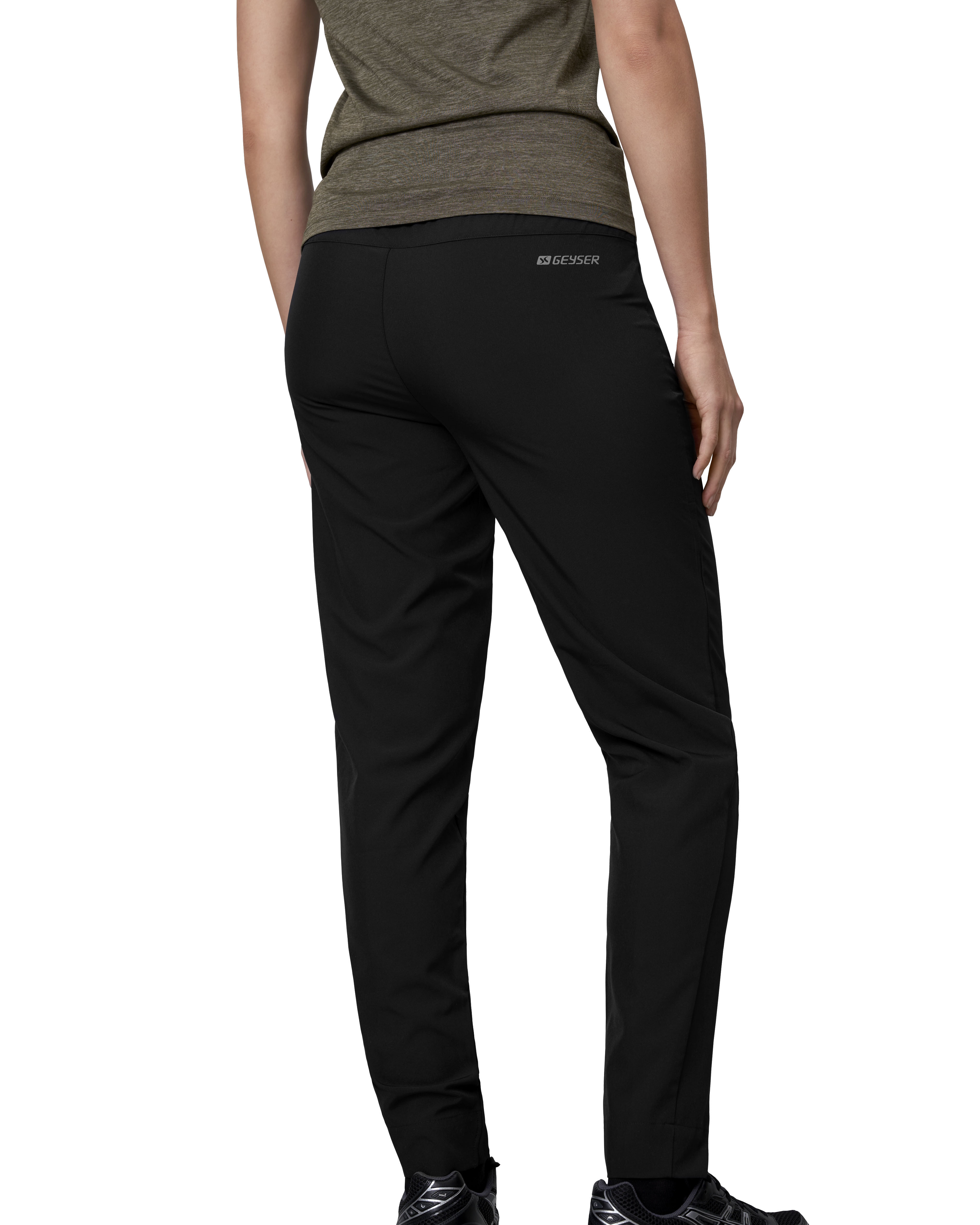 Spodnie GEYSER | stretch | damskie — Black — miniatura 6