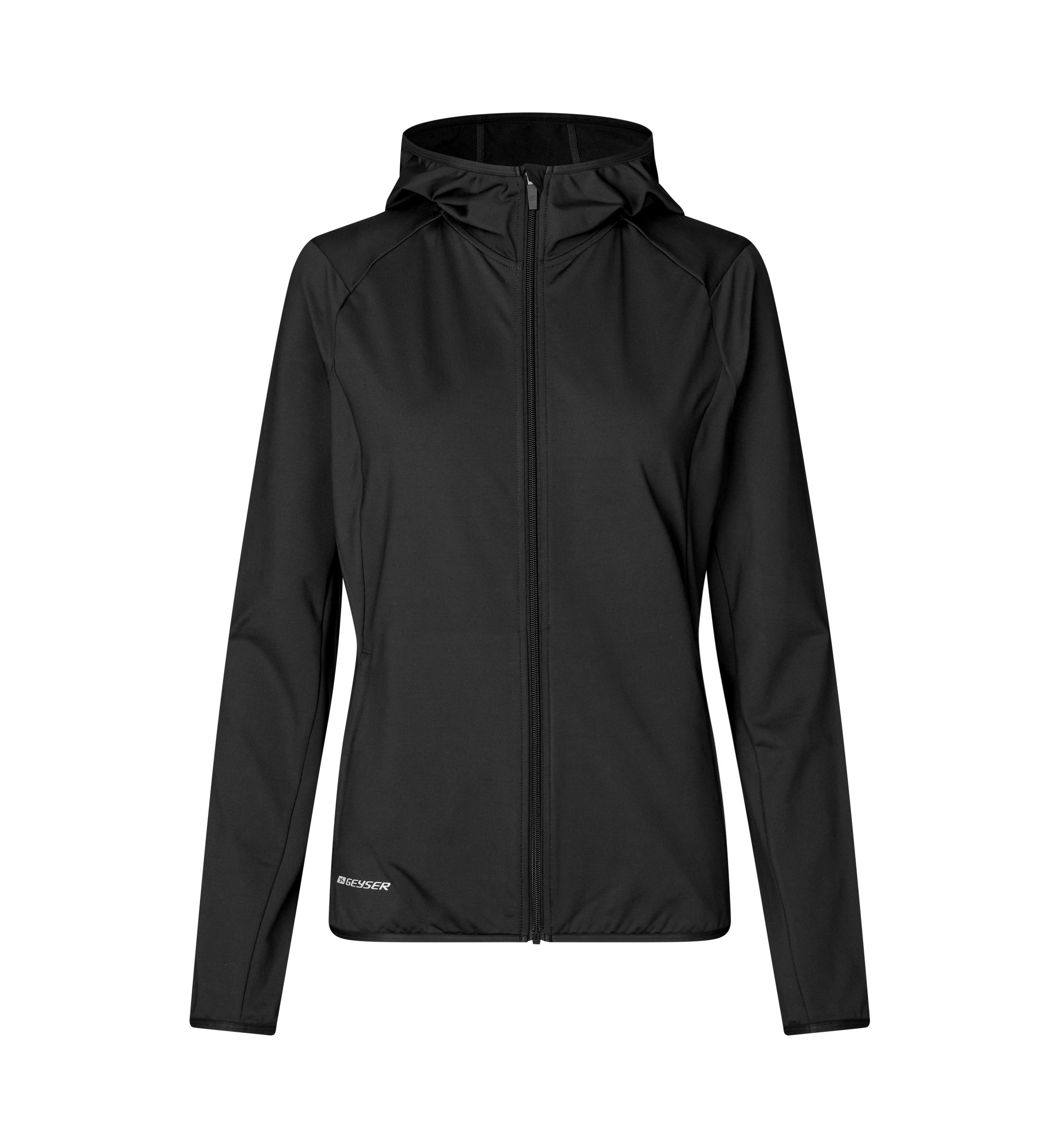 GEYSER bluza stretch | damski — Black