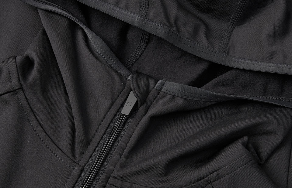 GEYSER bluza stretch | damski — Black — miniatura 4