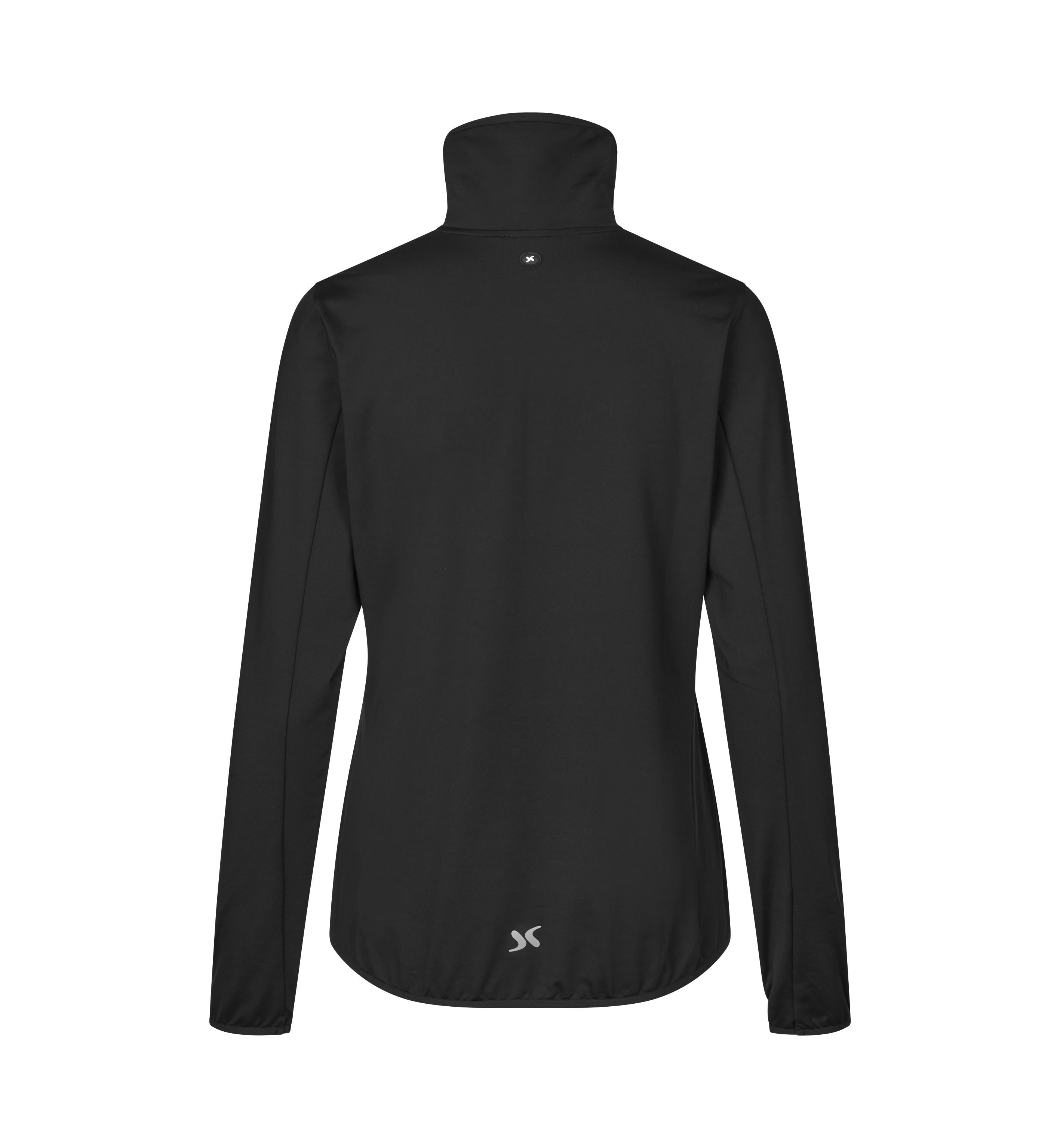 GEYSER bluza treningowa stretch | ½ zip | damski — Black — miniatura 2
